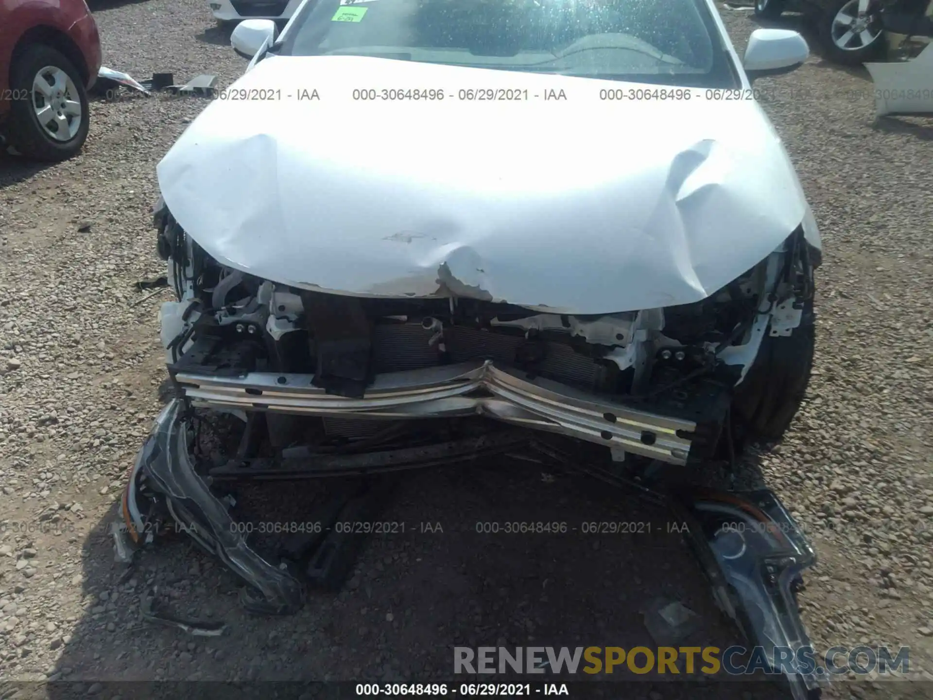 6 Photograph of a damaged car JTND4MBE0M3128941 TOYOTA COROLLA HATCHBACK 2021