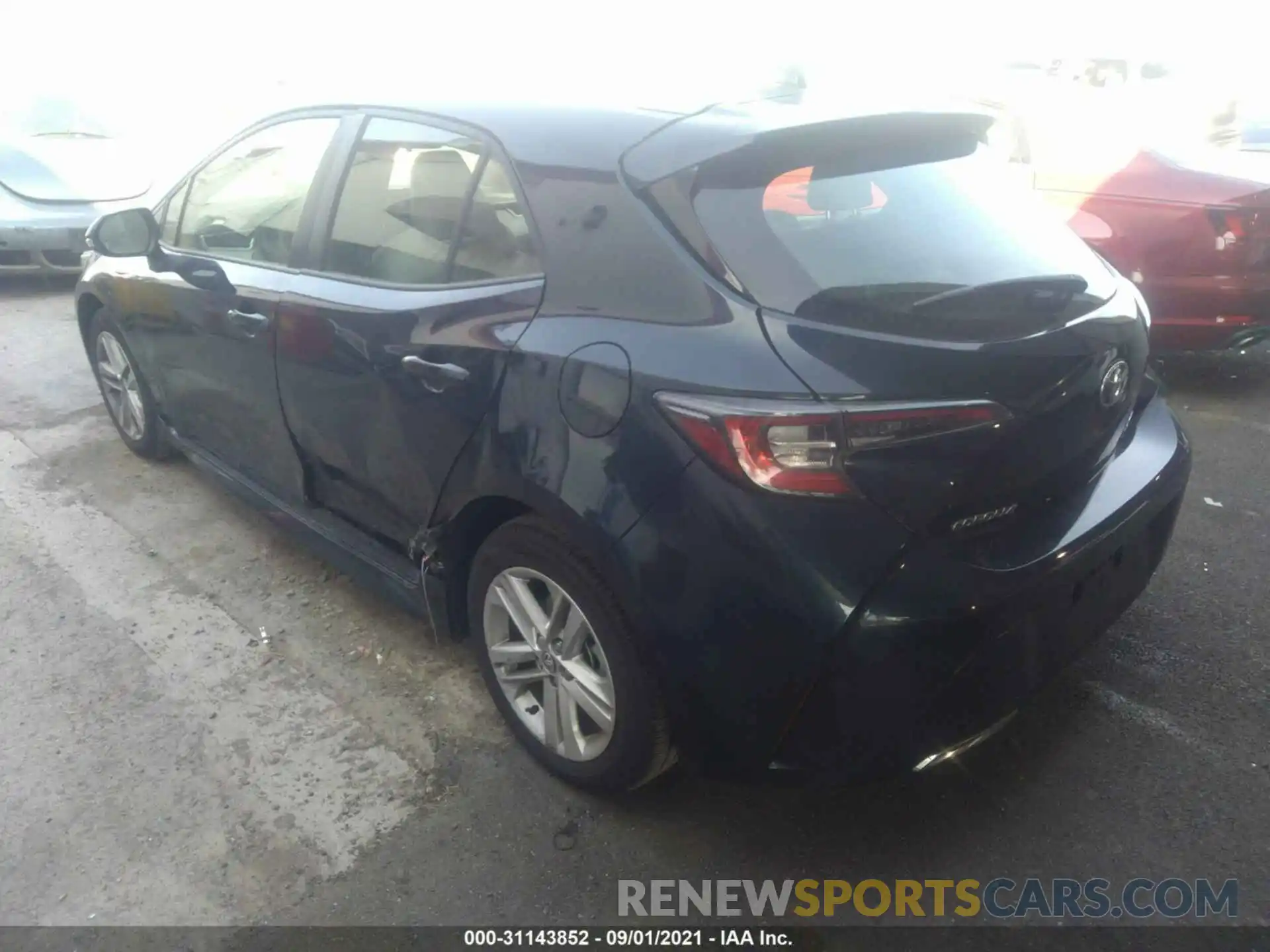 6 Photograph of a damaged car JTND4MBE0M3130169 TOYOTA COROLLA HATCHBACK 2021