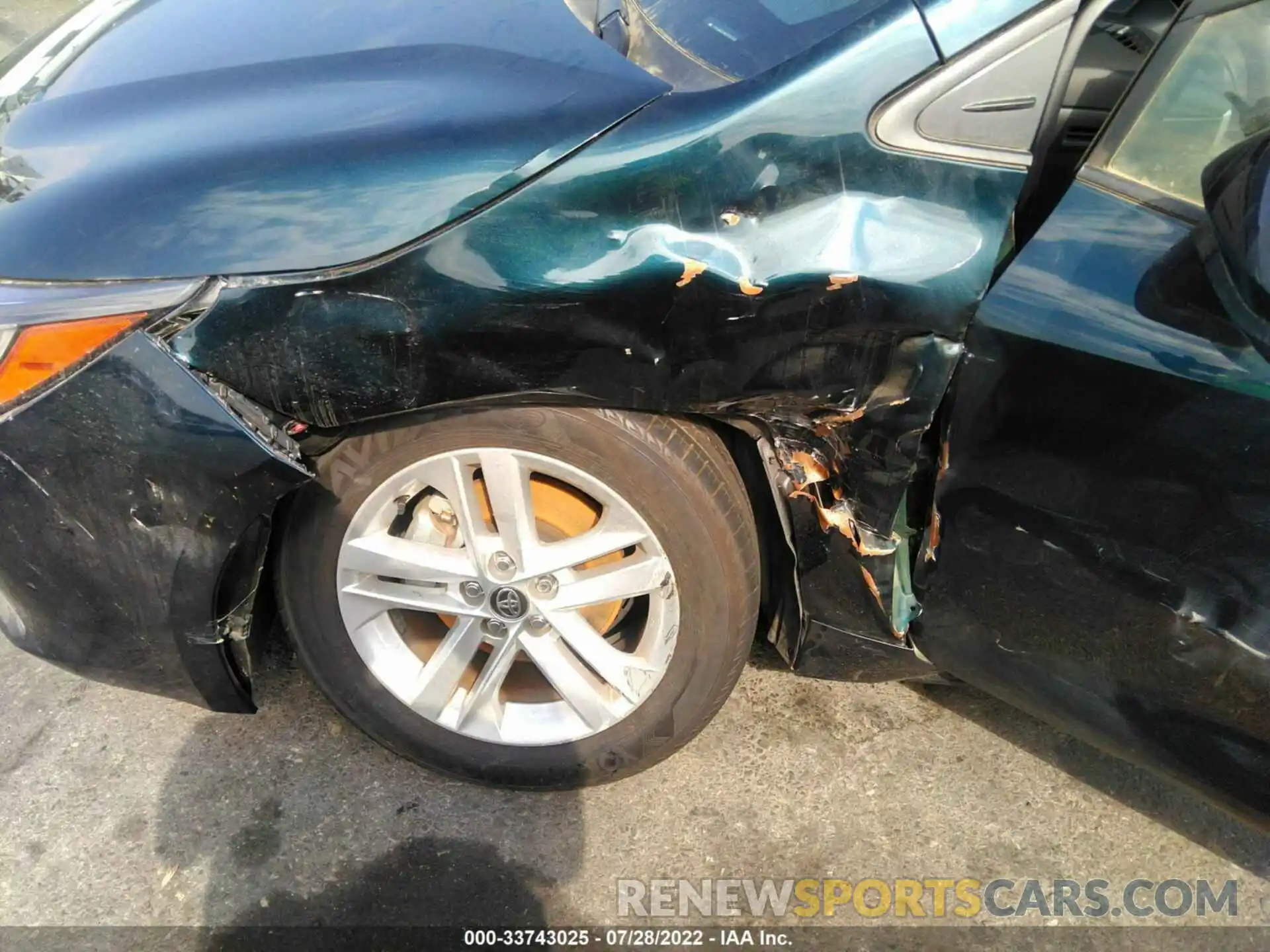 12 Photograph of a damaged car JTND4MBE0M3132228 TOYOTA COROLLA HATCHBACK 2021