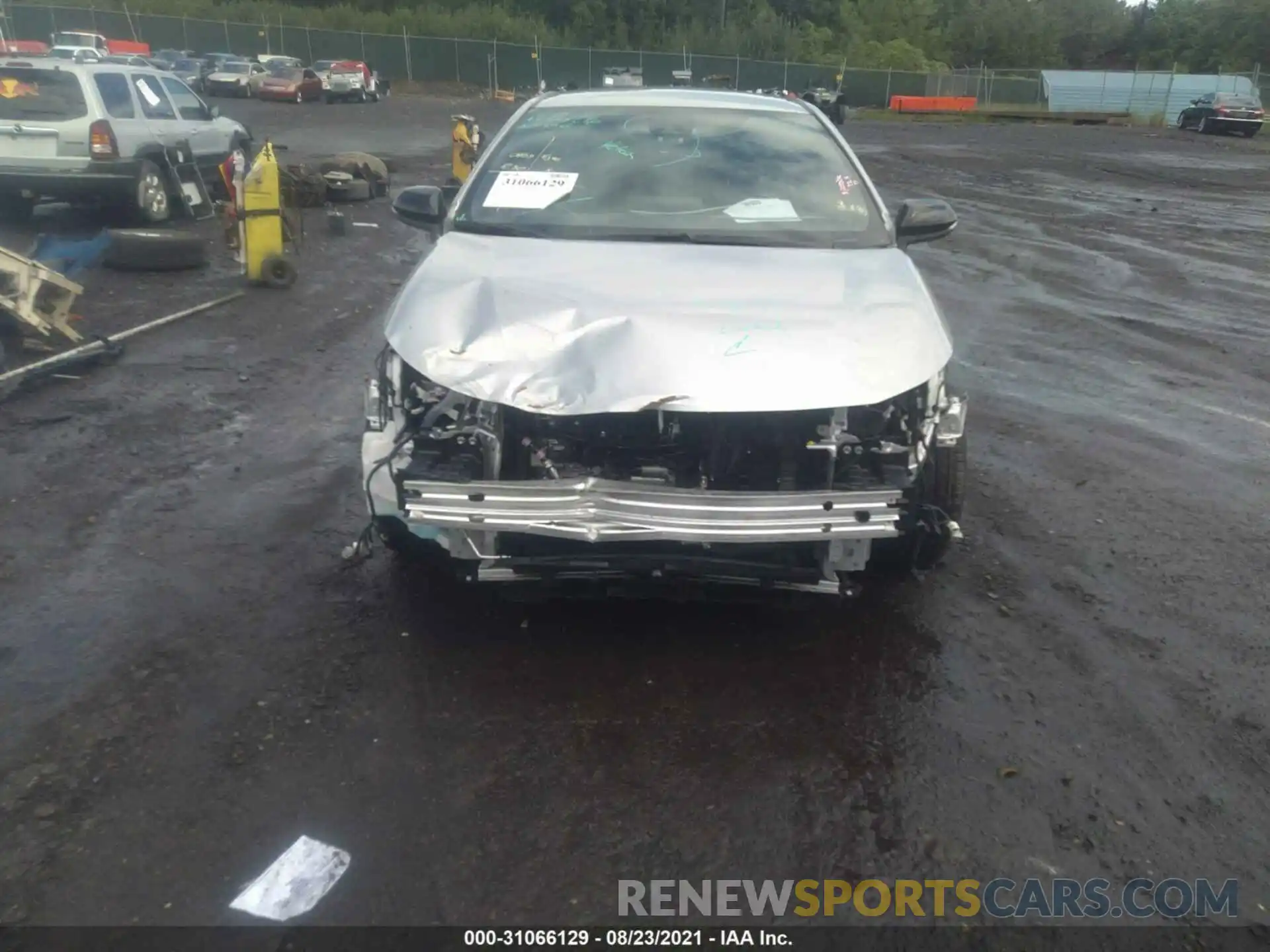 6 Photograph of a damaged car JTND4MBE0M3133895 TOYOTA COROLLA HATCHBACK 2021