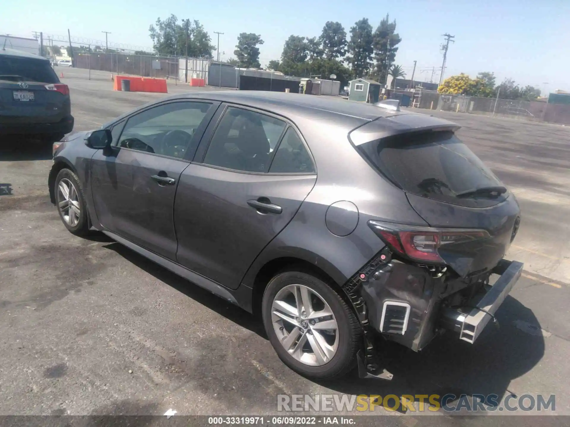 3 Photograph of a damaged car JTND4MBE0M3140457 TOYOTA COROLLA HATCHBACK 2021