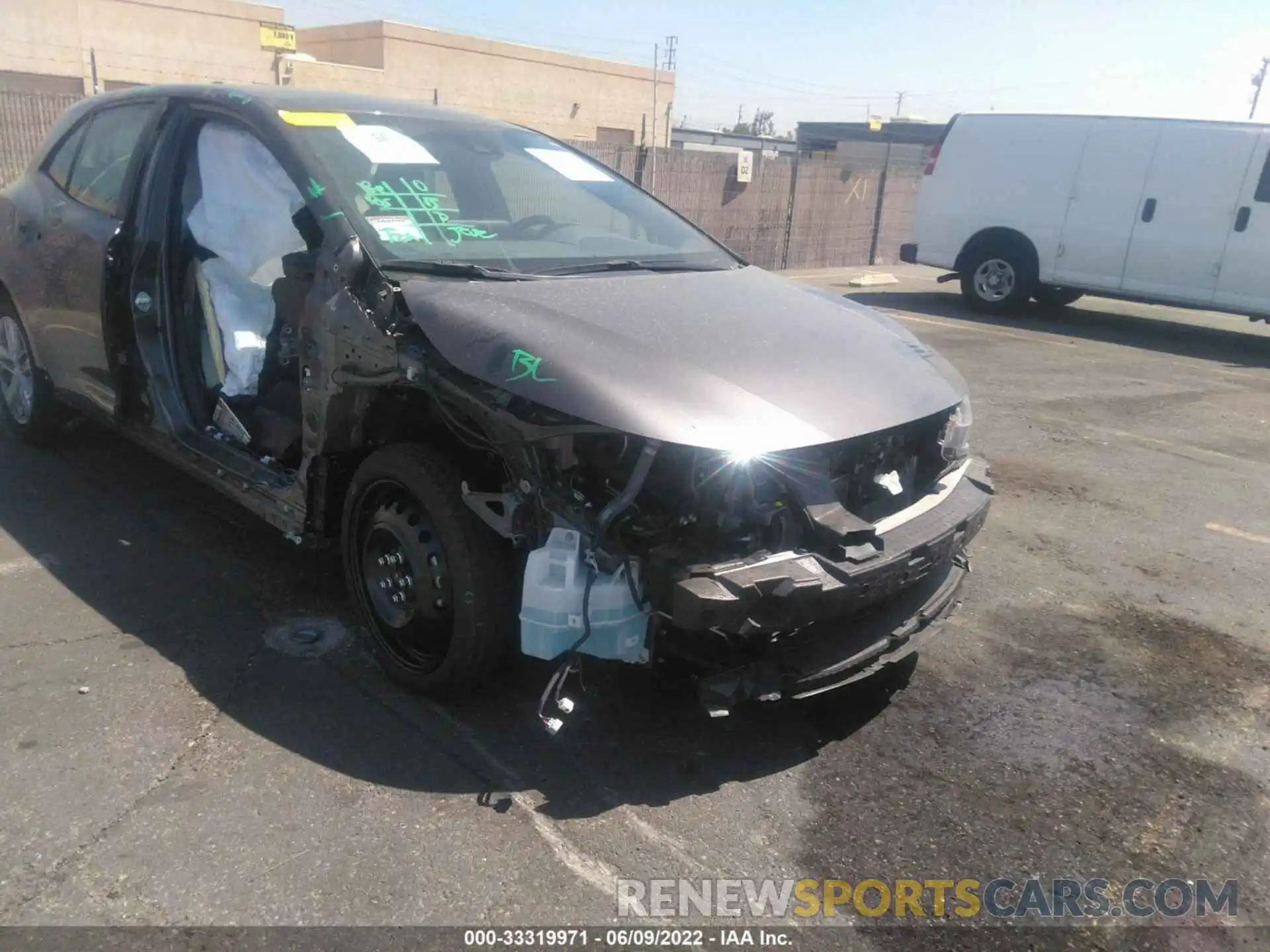 6 Photograph of a damaged car JTND4MBE0M3140457 TOYOTA COROLLA HATCHBACK 2021