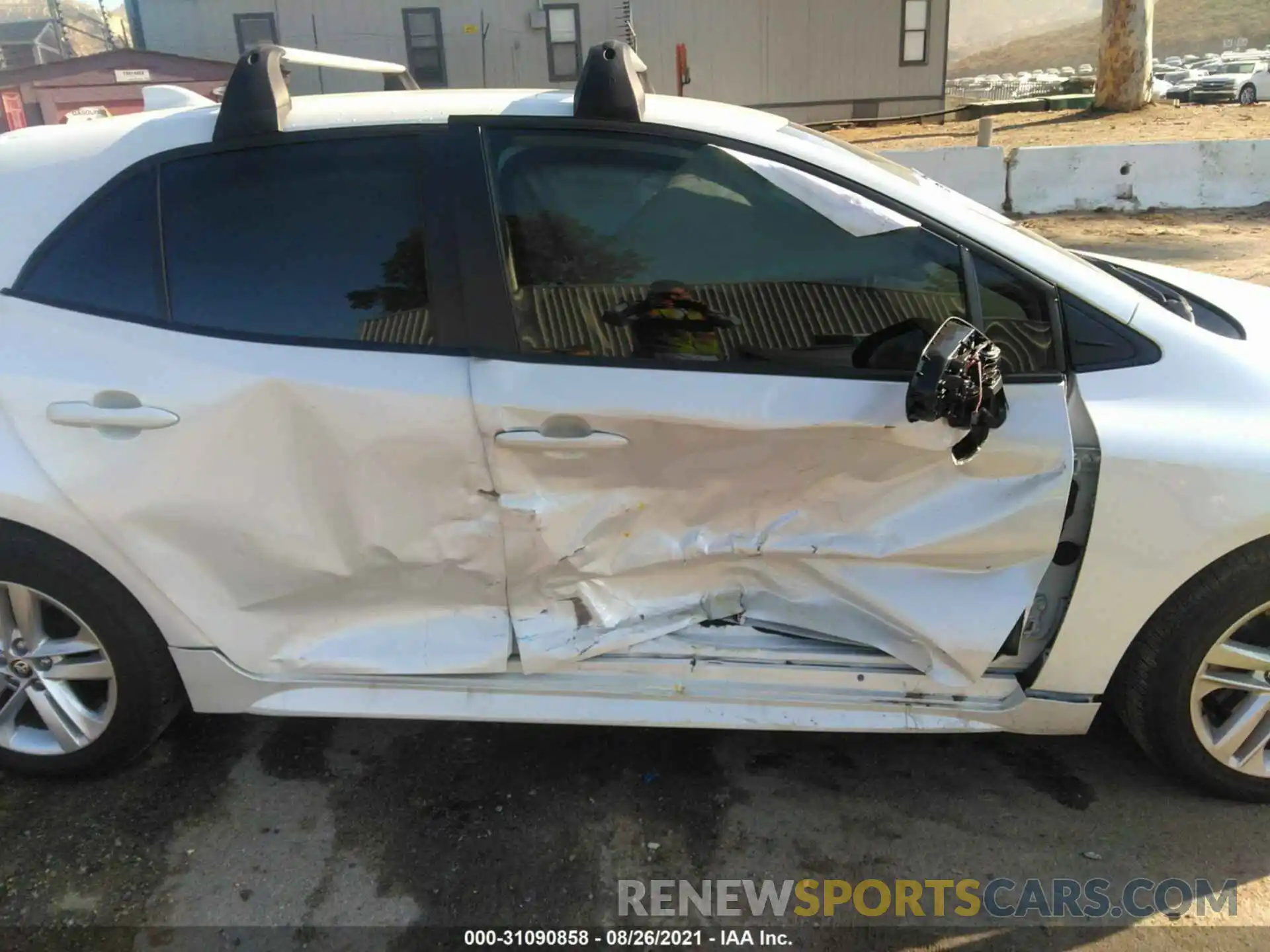 6 Photograph of a damaged car JTND4MBE1M3109945 TOYOTA COROLLA HATCHBACK 2021