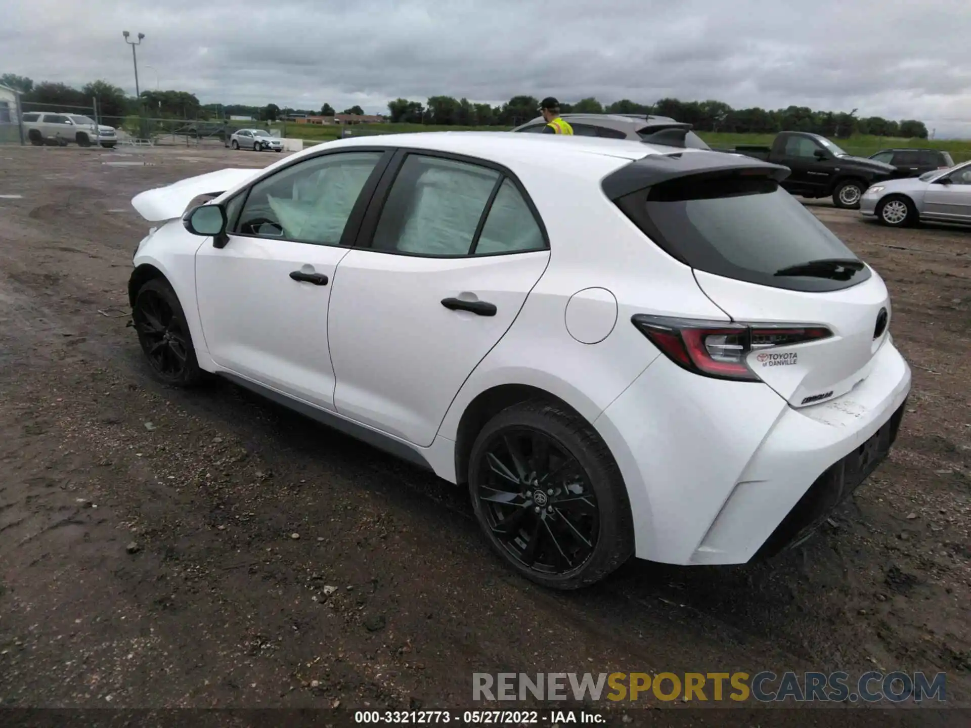 3 Photograph of a damaged car JTND4MBE1M3111078 TOYOTA COROLLA HATCHBACK 2021