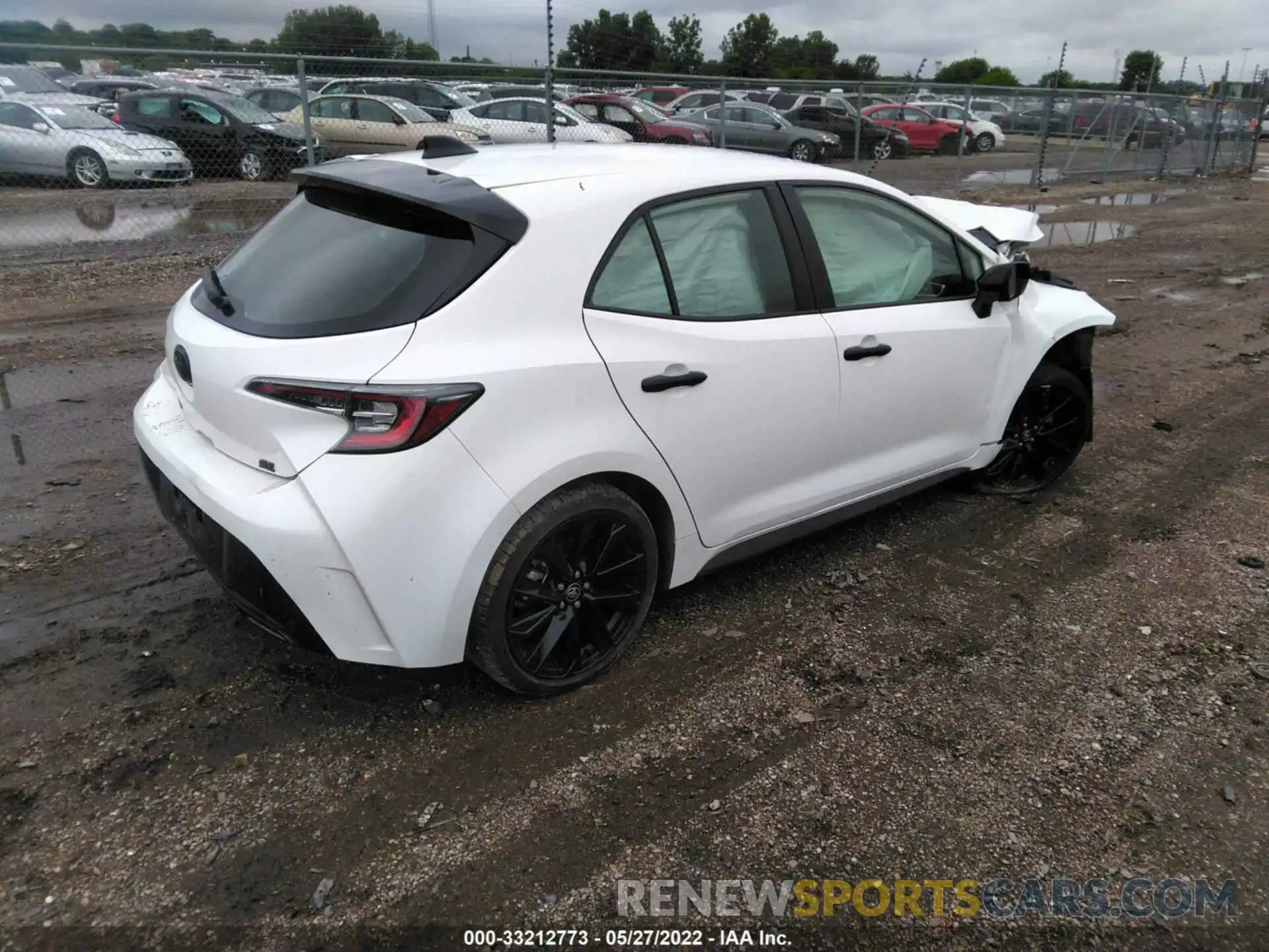 4 Photograph of a damaged car JTND4MBE1M3111078 TOYOTA COROLLA HATCHBACK 2021