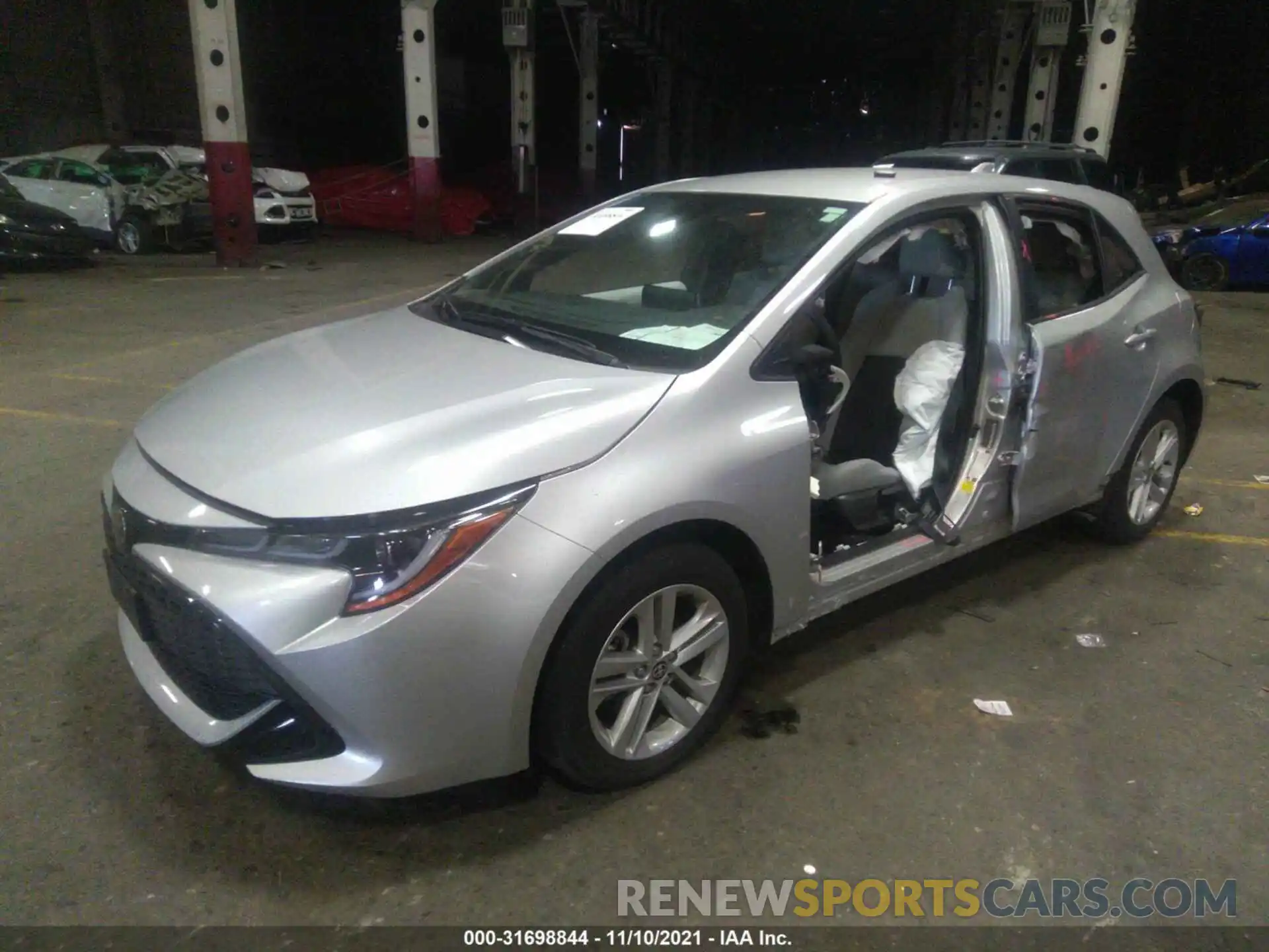 6 Photograph of a damaged car JTND4MBE1M3111341 TOYOTA COROLLA HATCHBACK 2021