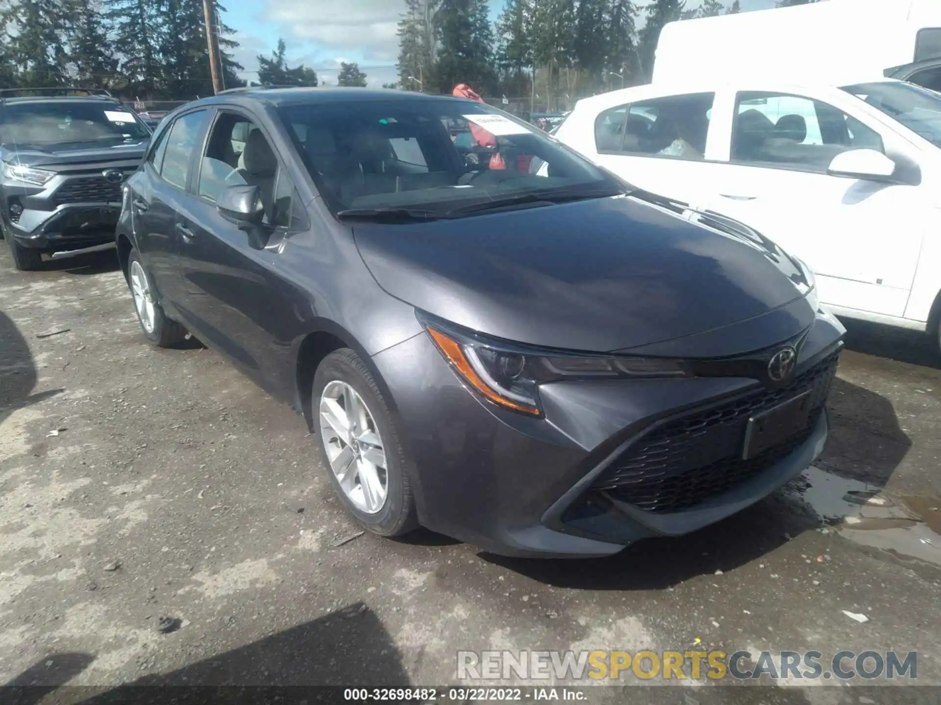 1 Photograph of a damaged car JTND4MBE1M3113171 TOYOTA COROLLA HATCHBACK 2021