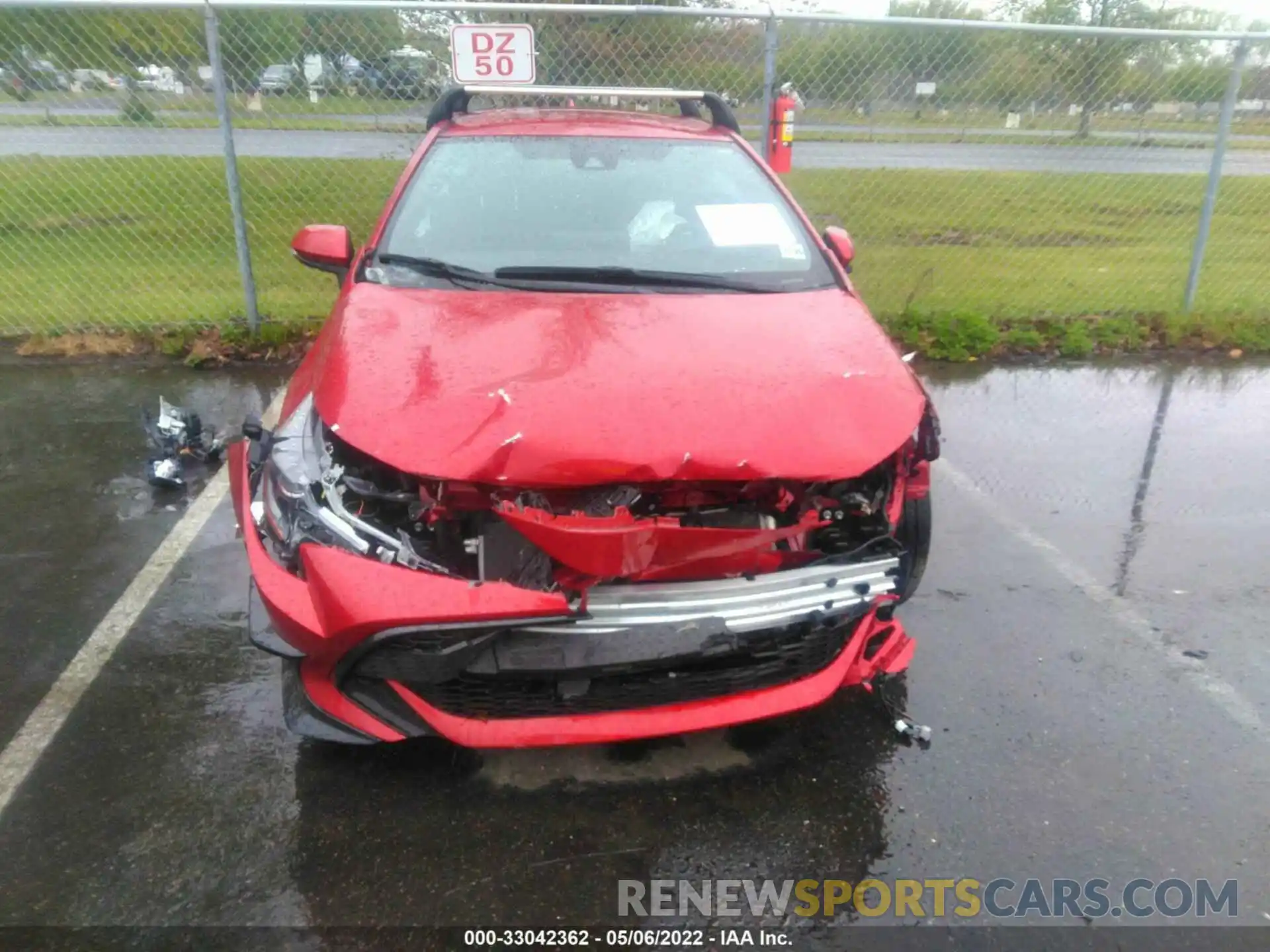 6 Photograph of a damaged car JTND4MBE2M3108027 TOYOTA COROLLA HATCHBACK 2021