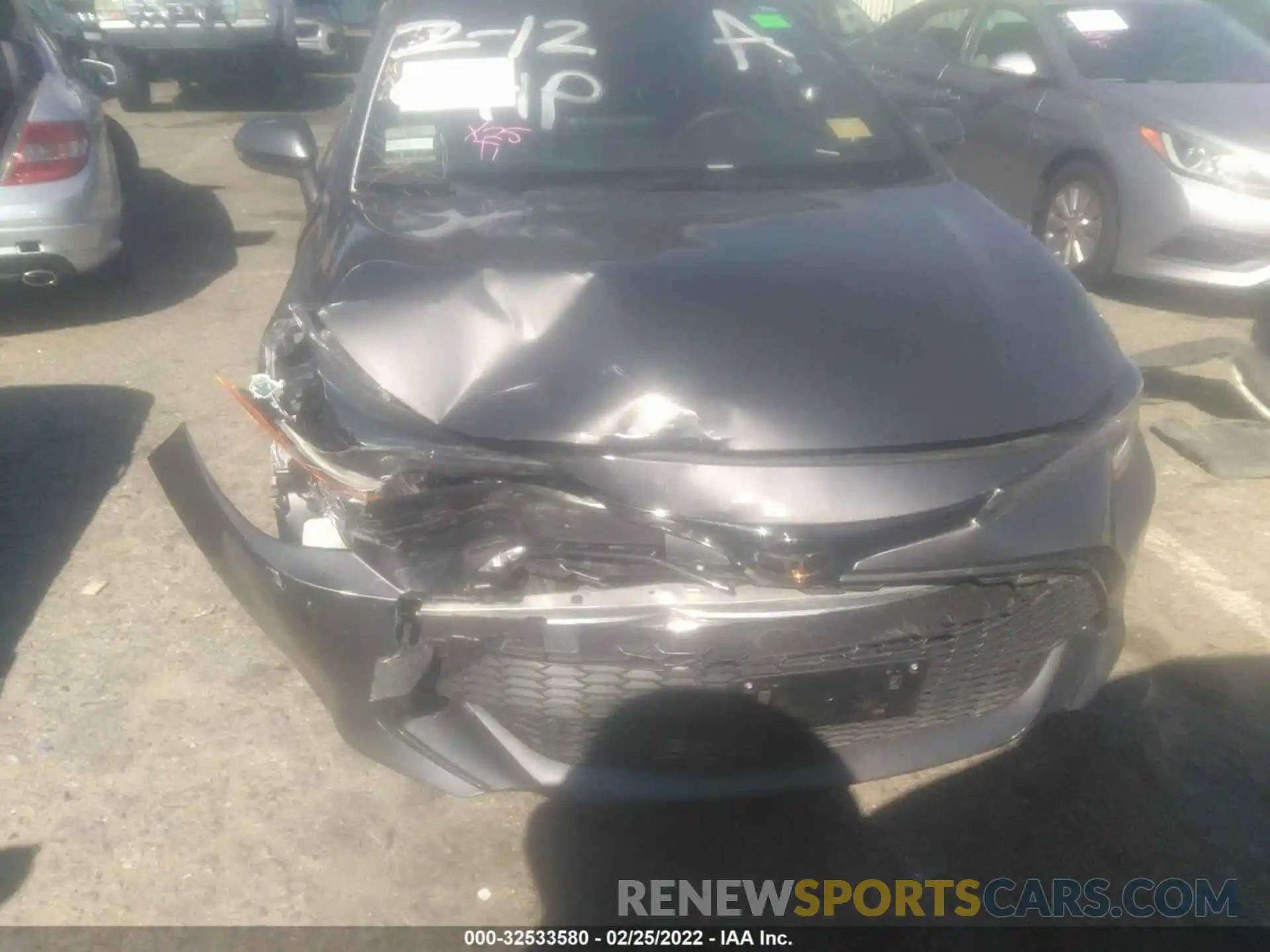 6 Photograph of a damaged car JTND4MBE2M3125216 TOYOTA COROLLA HATCHBACK 2021