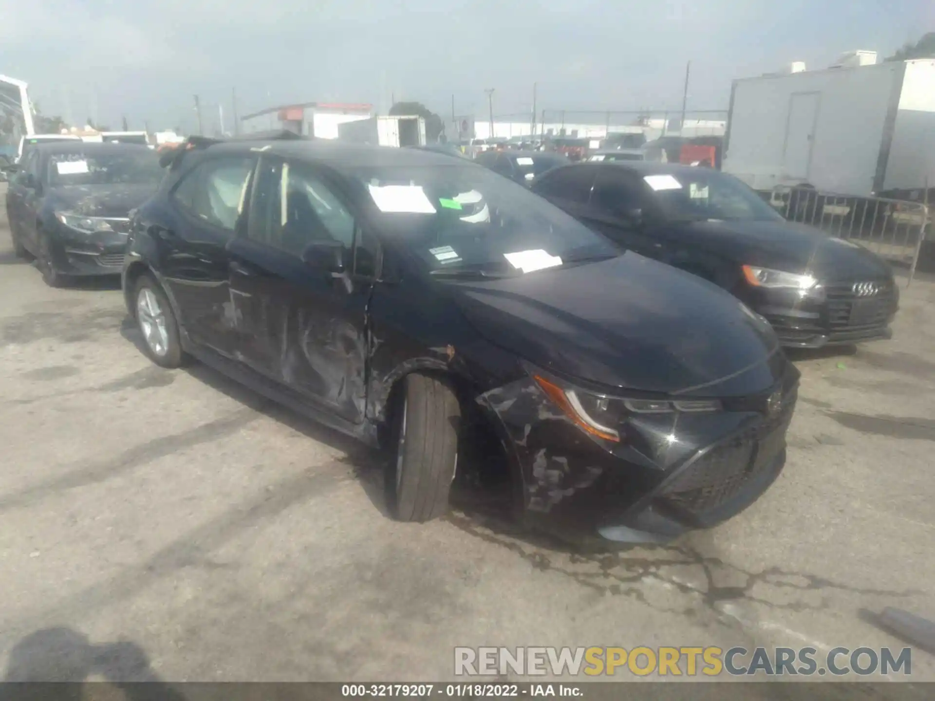 1 Photograph of a damaged car JTND4MBE2M3130965 TOYOTA COROLLA HATCHBACK 2021