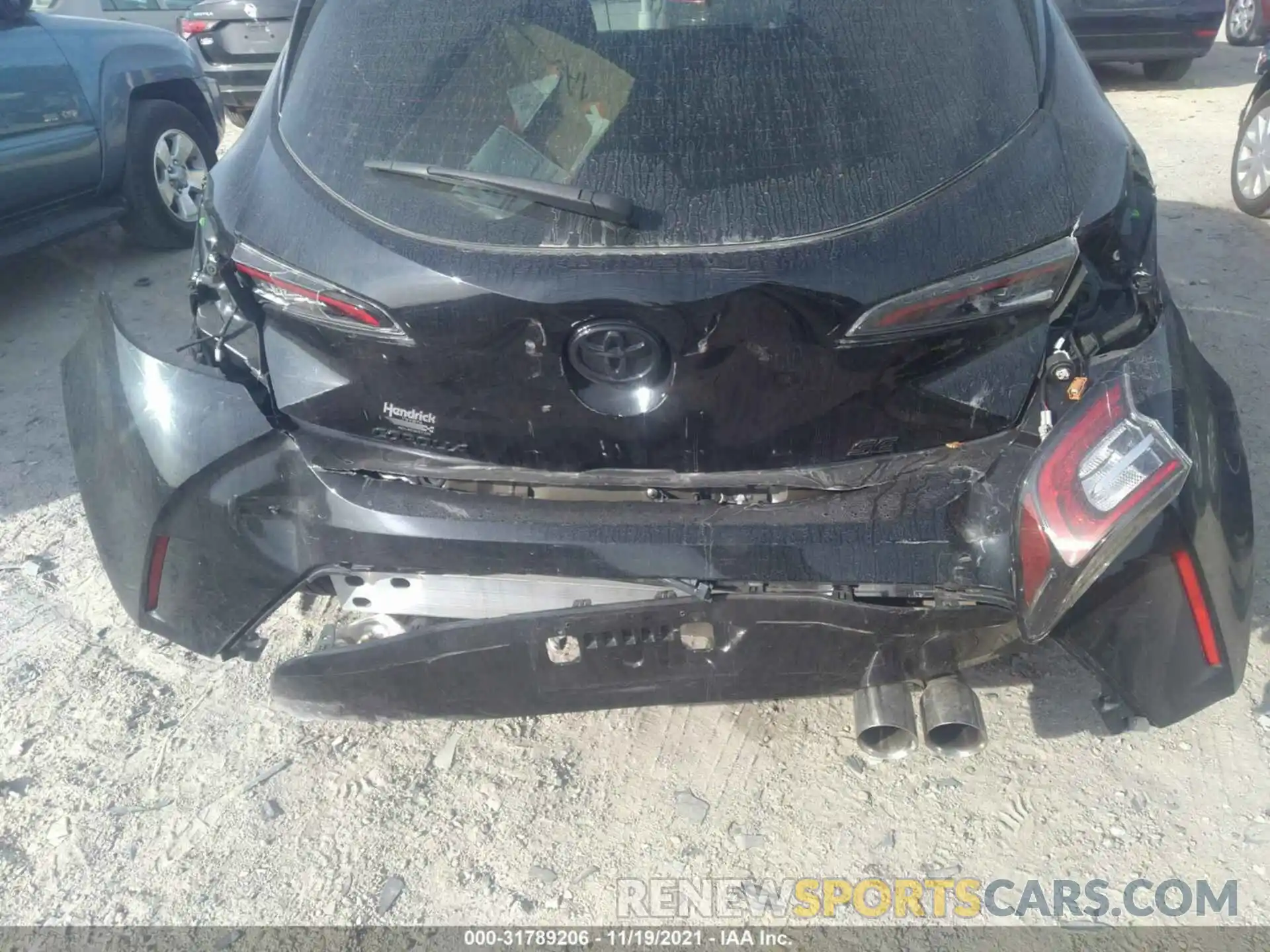 6 Photograph of a damaged car JTND4MBE5M3106403 TOYOTA COROLLA HATCHBACK 2021