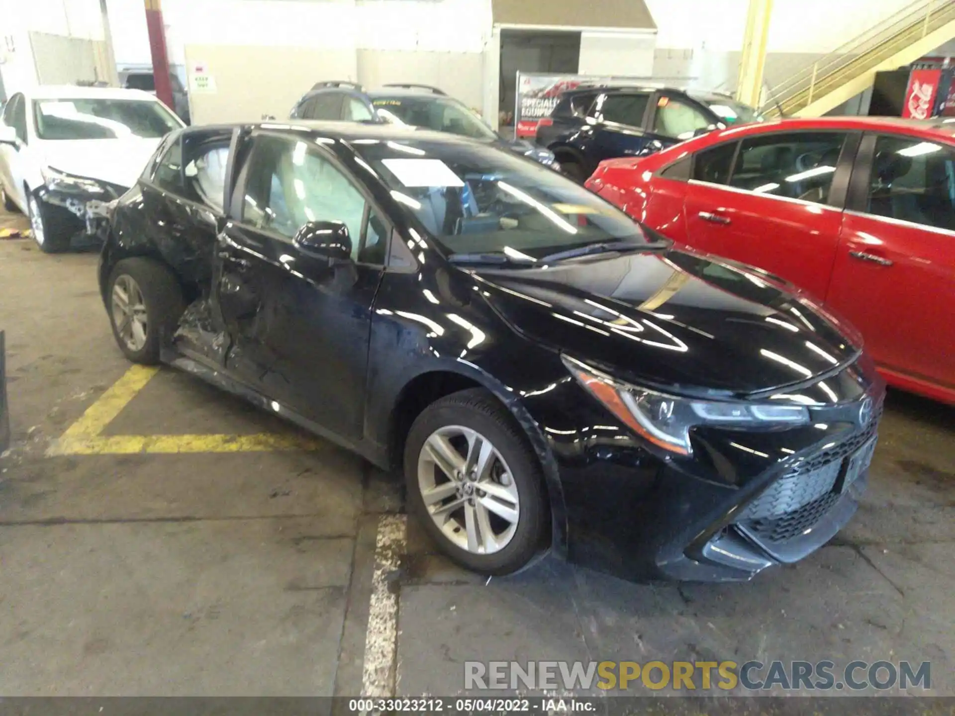 1 Photograph of a damaged car JTND4MBE6M3111500 TOYOTA COROLLA HATCHBACK 2021