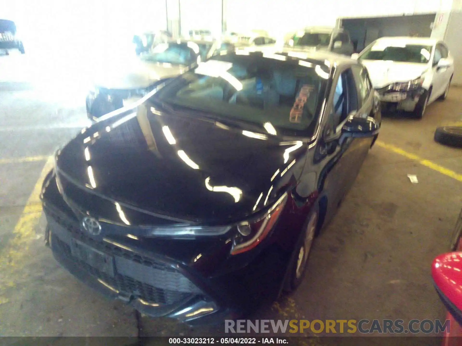 2 Photograph of a damaged car JTND4MBE6M3111500 TOYOTA COROLLA HATCHBACK 2021