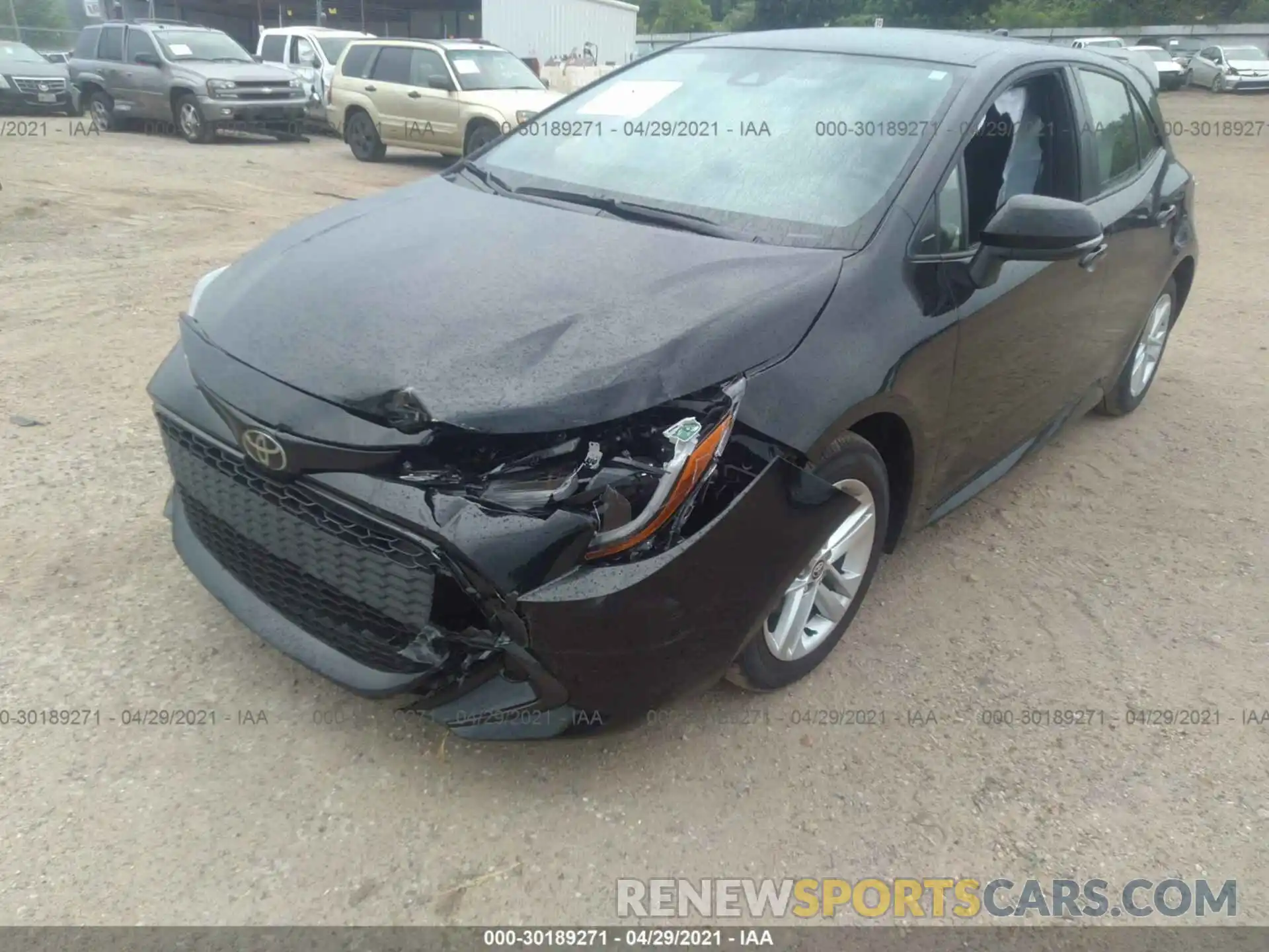 6 Photograph of a damaged car JTND4MBE6M3125977 TOYOTA COROLLA HATCHBACK 2021