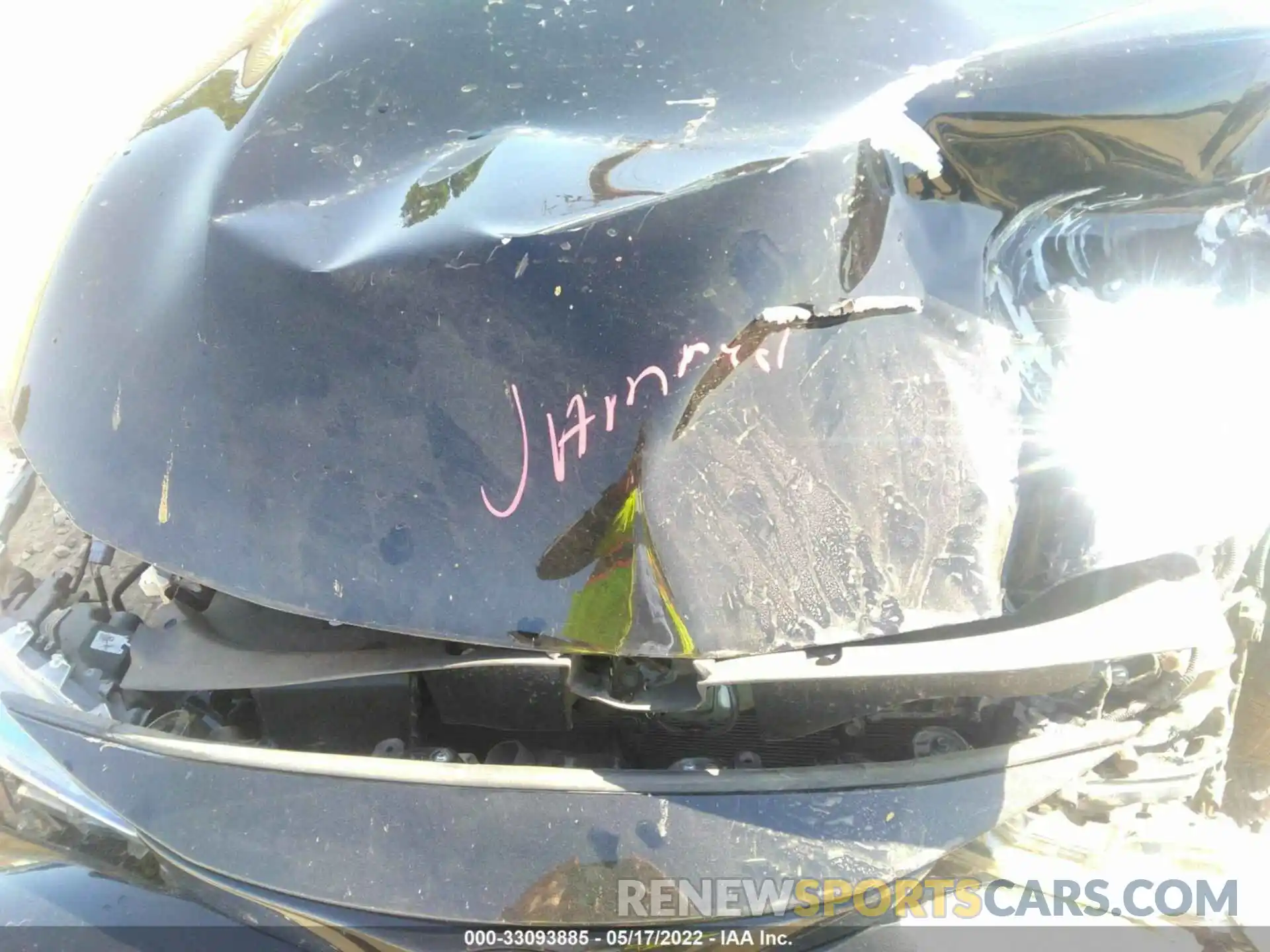 10 Photograph of a damaged car JTND4MBE6M3130113 TOYOTA COROLLA HATCHBACK 2021