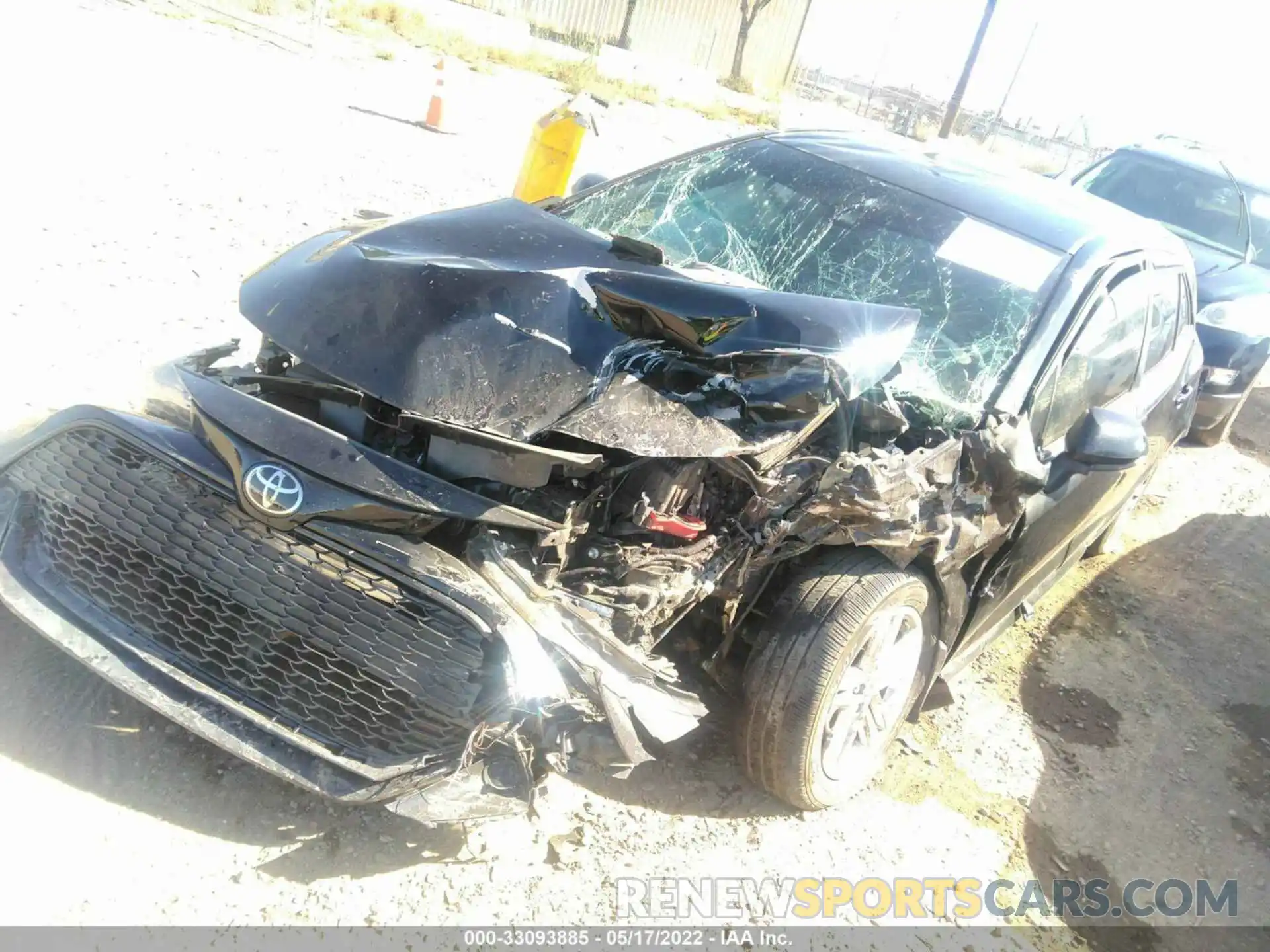 2 Photograph of a damaged car JTND4MBE6M3130113 TOYOTA COROLLA HATCHBACK 2021