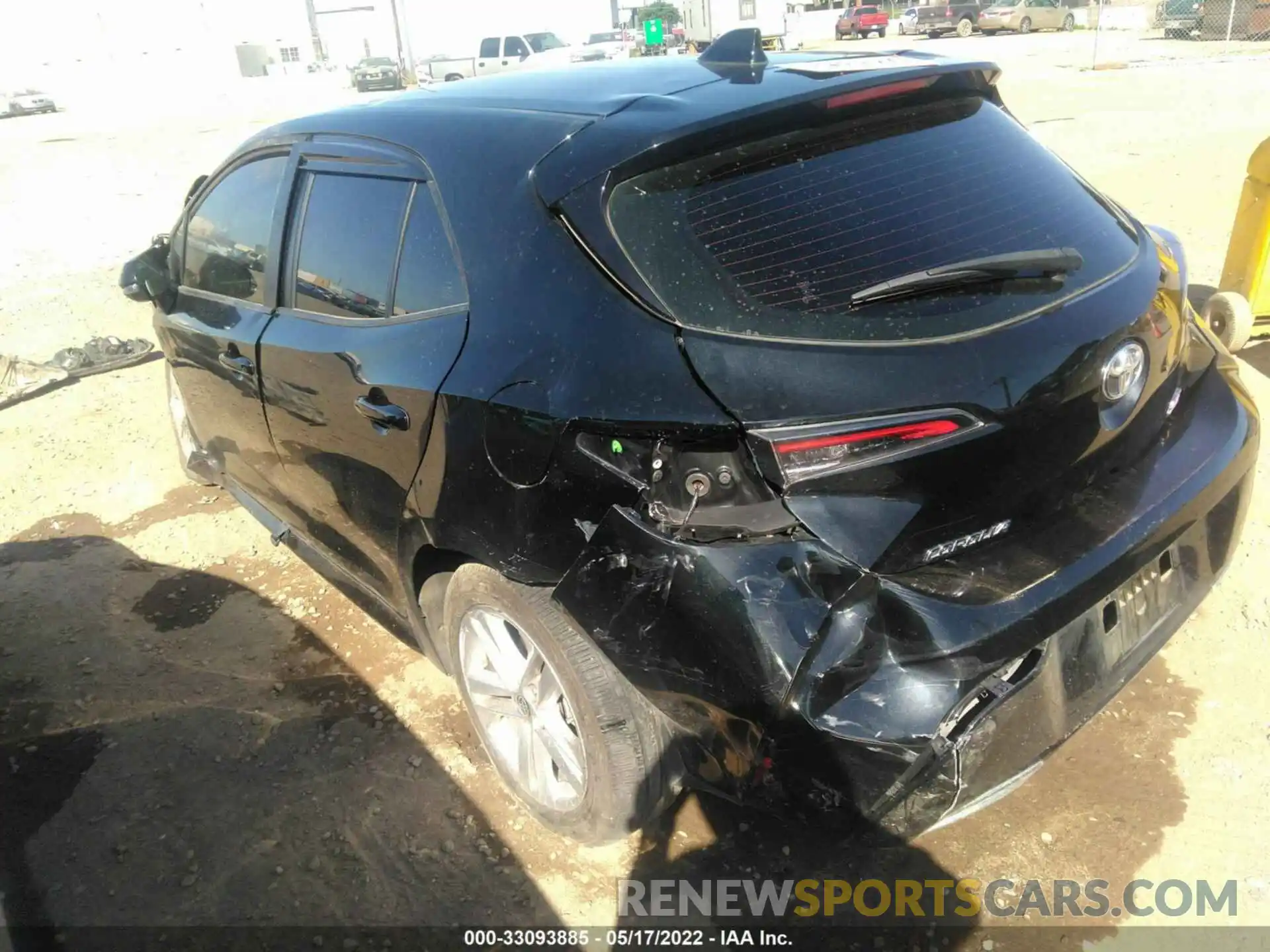 3 Photograph of a damaged car JTND4MBE6M3130113 TOYOTA COROLLA HATCHBACK 2021