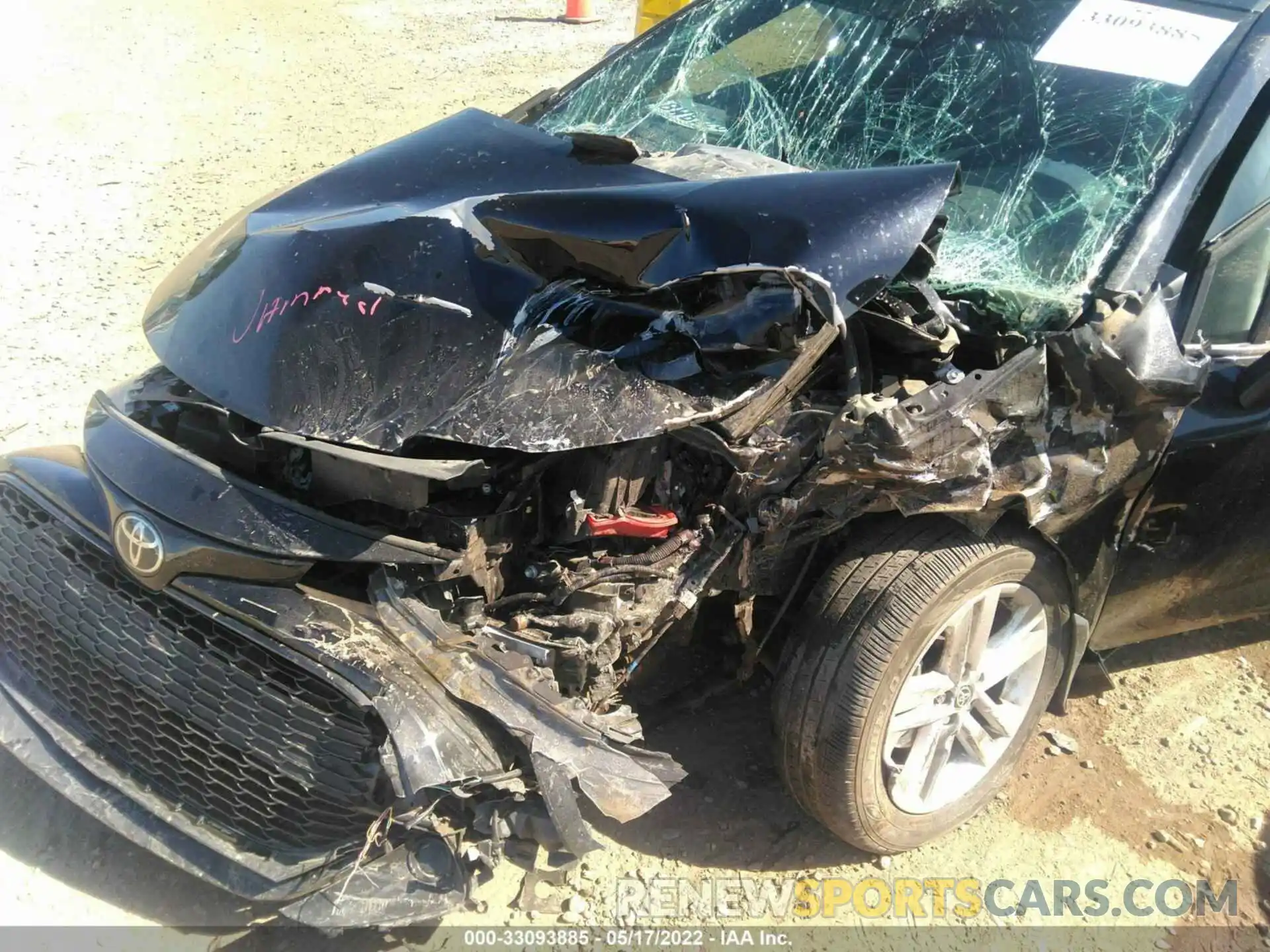 6 Photograph of a damaged car JTND4MBE6M3130113 TOYOTA COROLLA HATCHBACK 2021