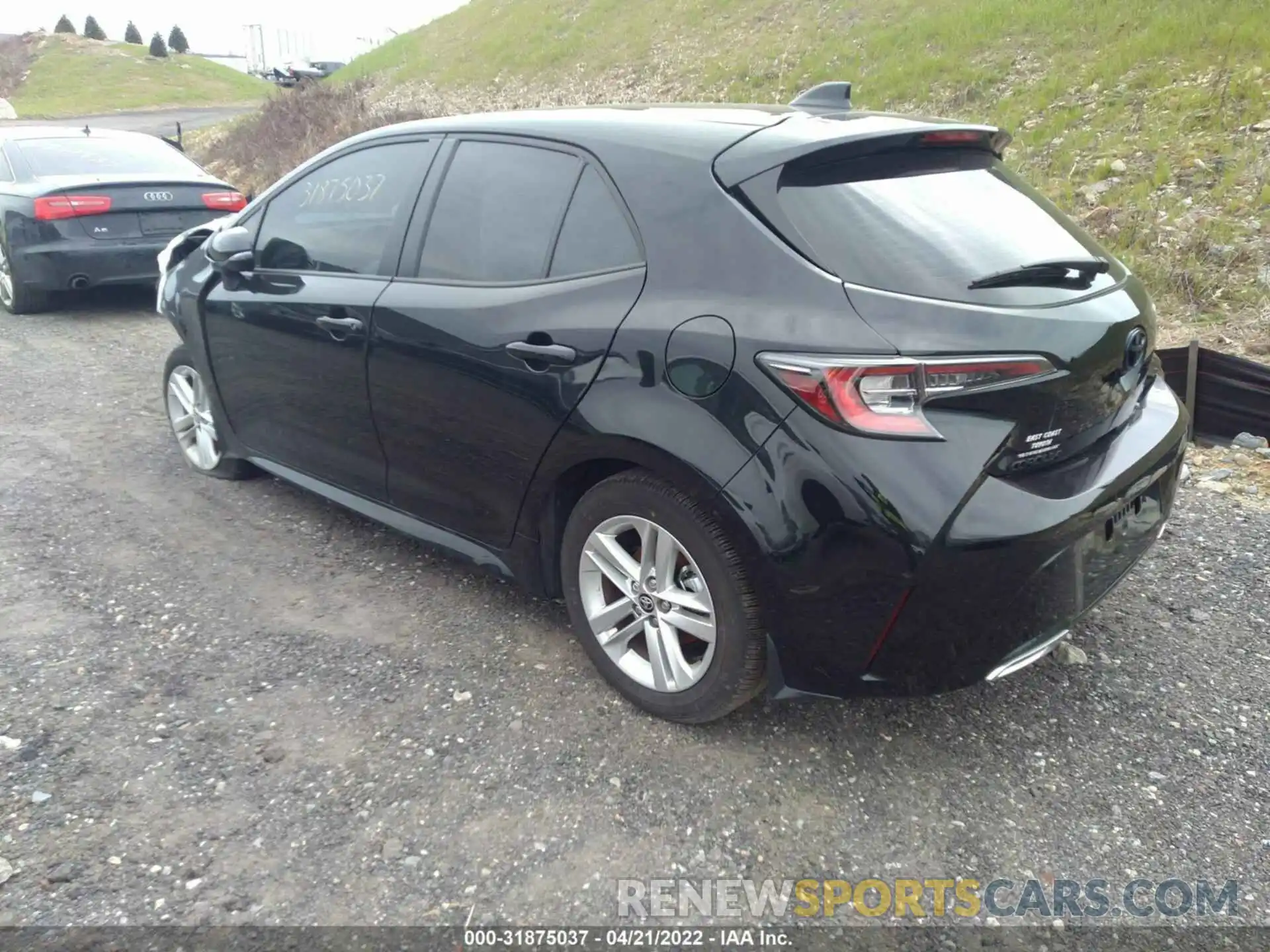 3 Photograph of a damaged car JTND4MBE6M3134257 TOYOTA COROLLA HATCHBACK 2021