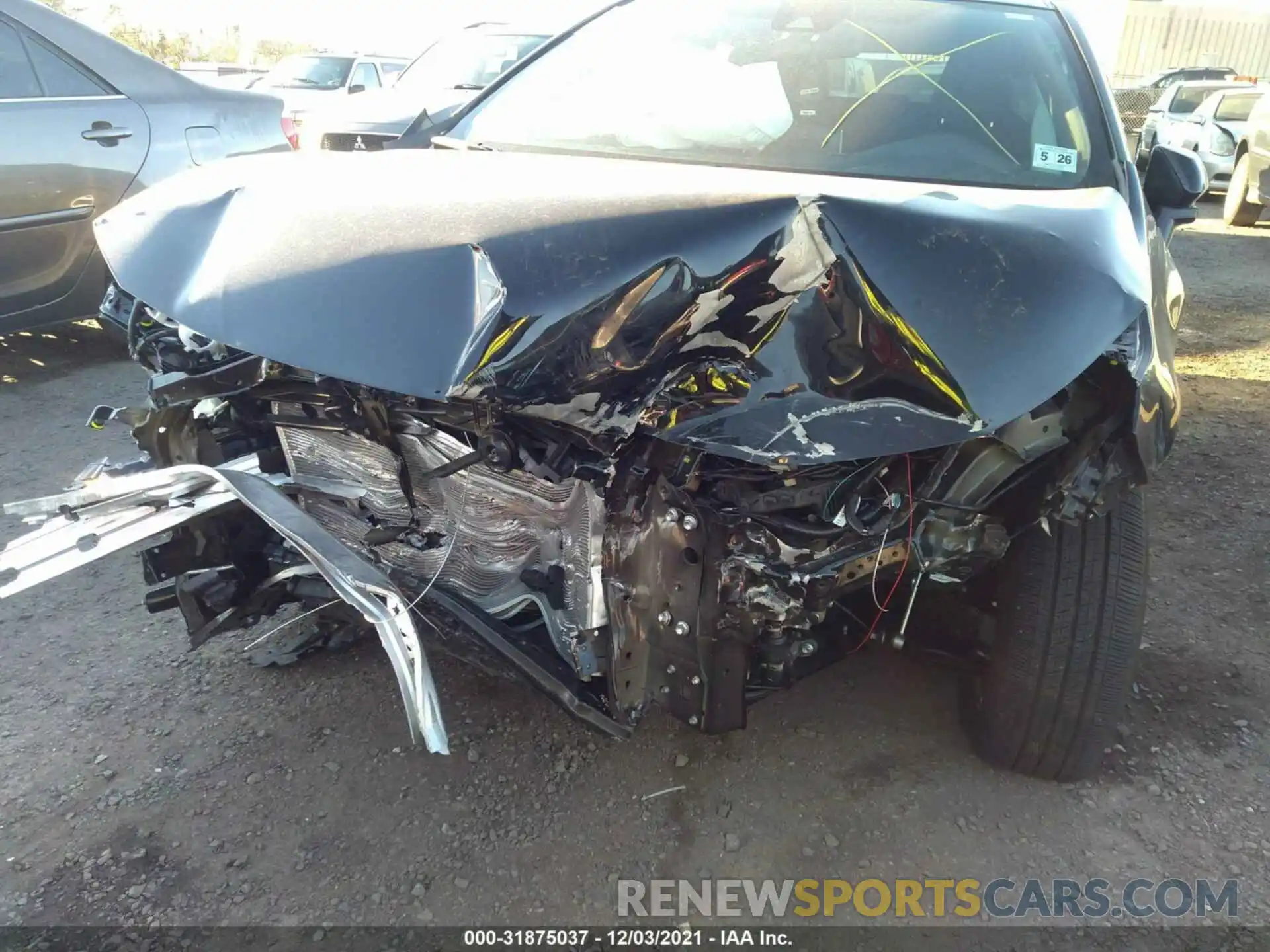 6 Photograph of a damaged car JTND4MBE6M3134257 TOYOTA COROLLA HATCHBACK 2021