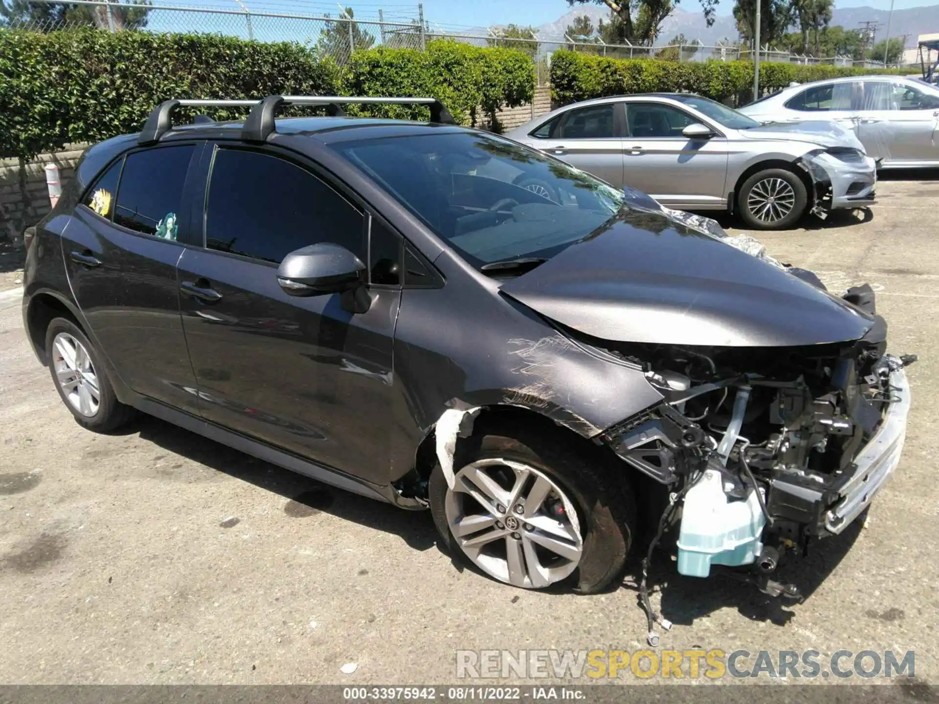 1 Photograph of a damaged car JTND4MBE6M3136722 TOYOTA COROLLA HATCHBACK 2021