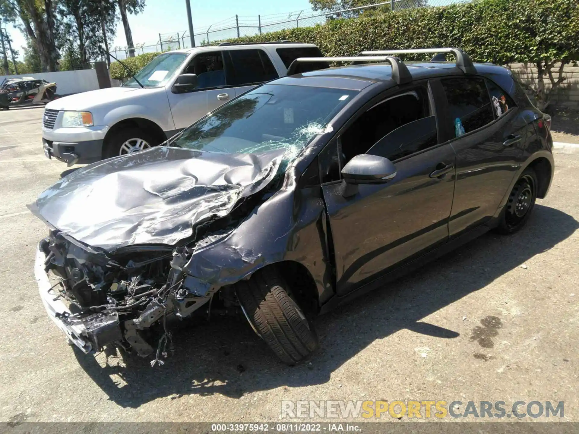 2 Photograph of a damaged car JTND4MBE6M3136722 TOYOTA COROLLA HATCHBACK 2021