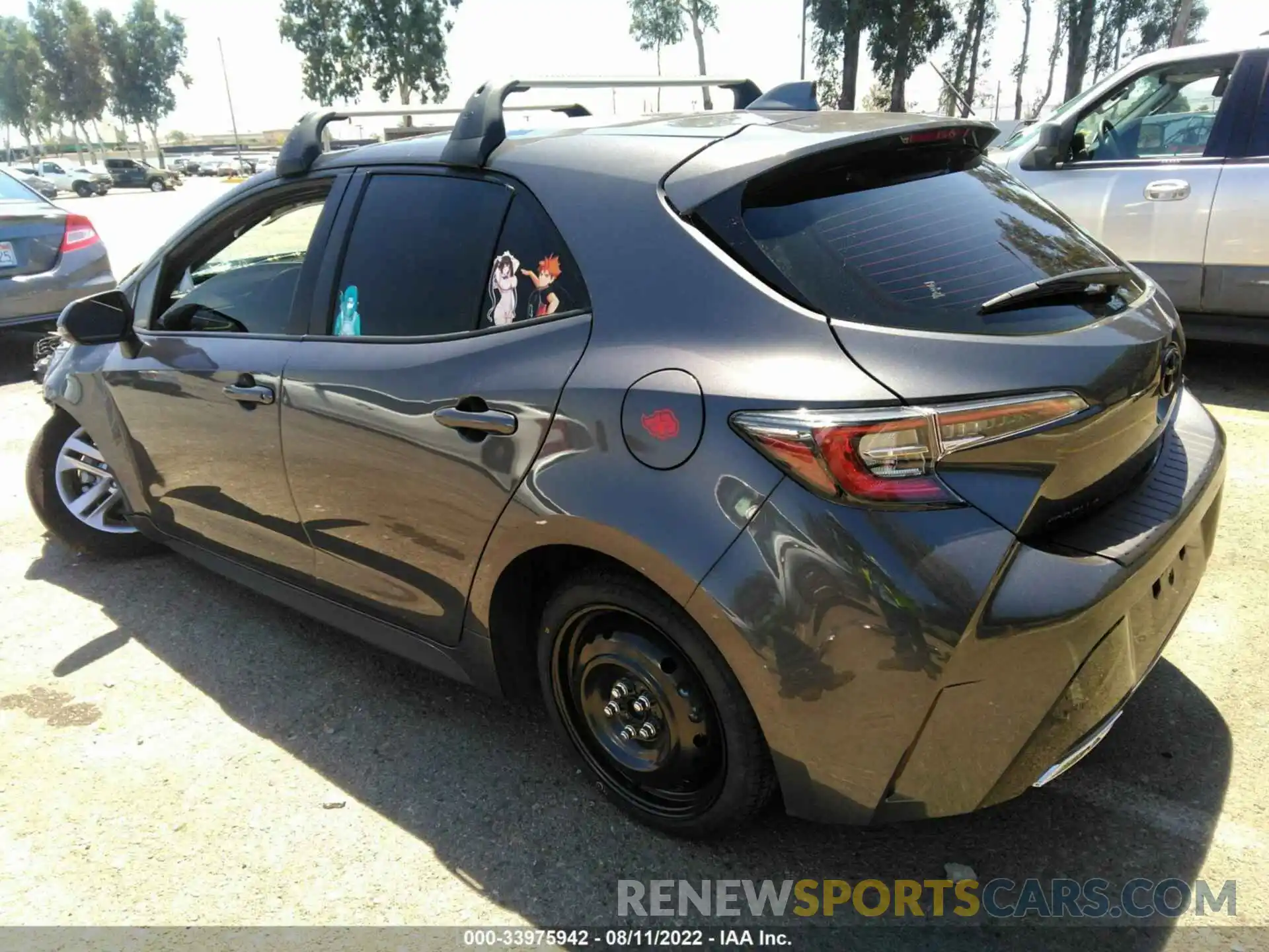 3 Photograph of a damaged car JTND4MBE6M3136722 TOYOTA COROLLA HATCHBACK 2021