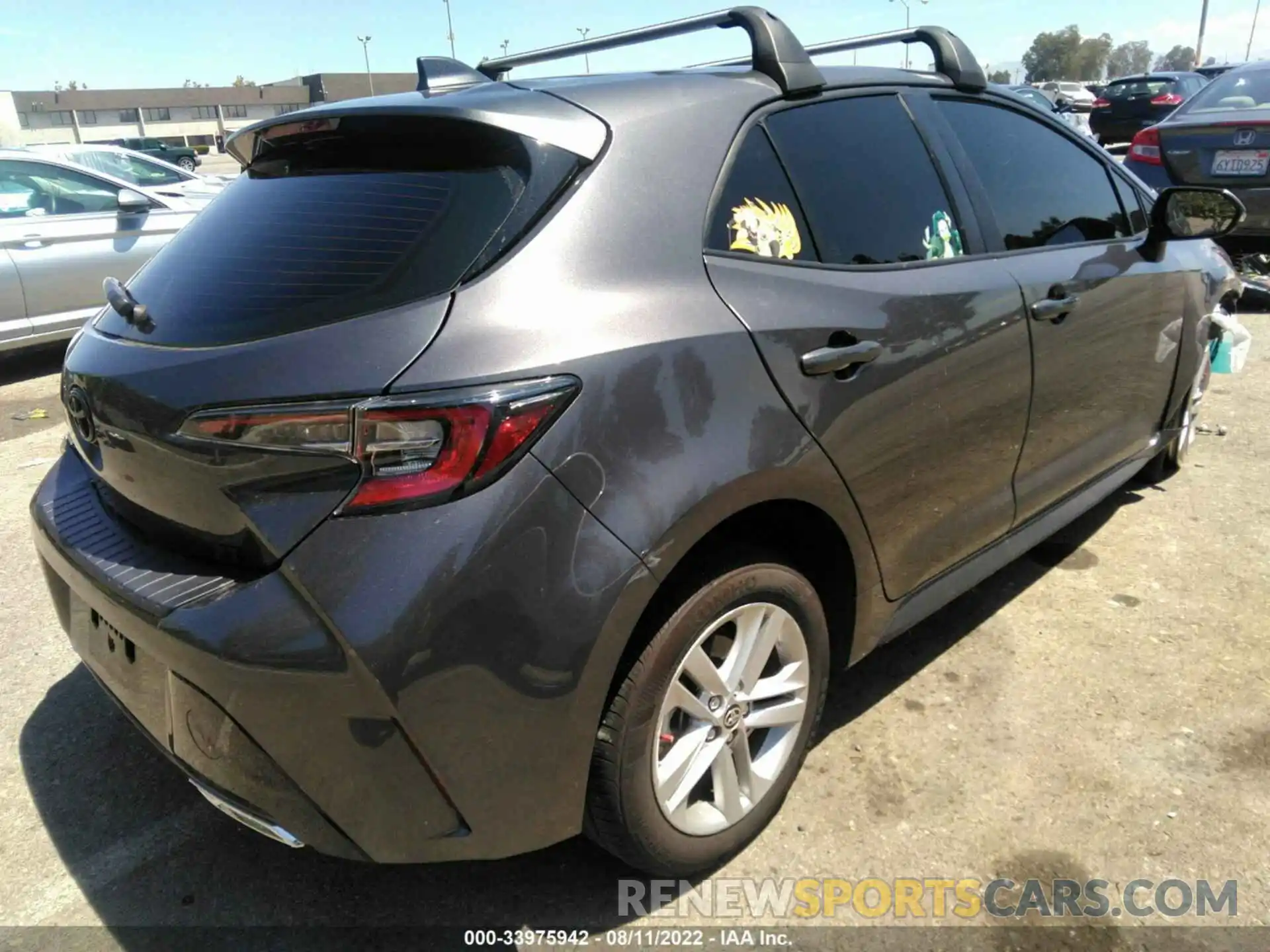 4 Photograph of a damaged car JTND4MBE6M3136722 TOYOTA COROLLA HATCHBACK 2021