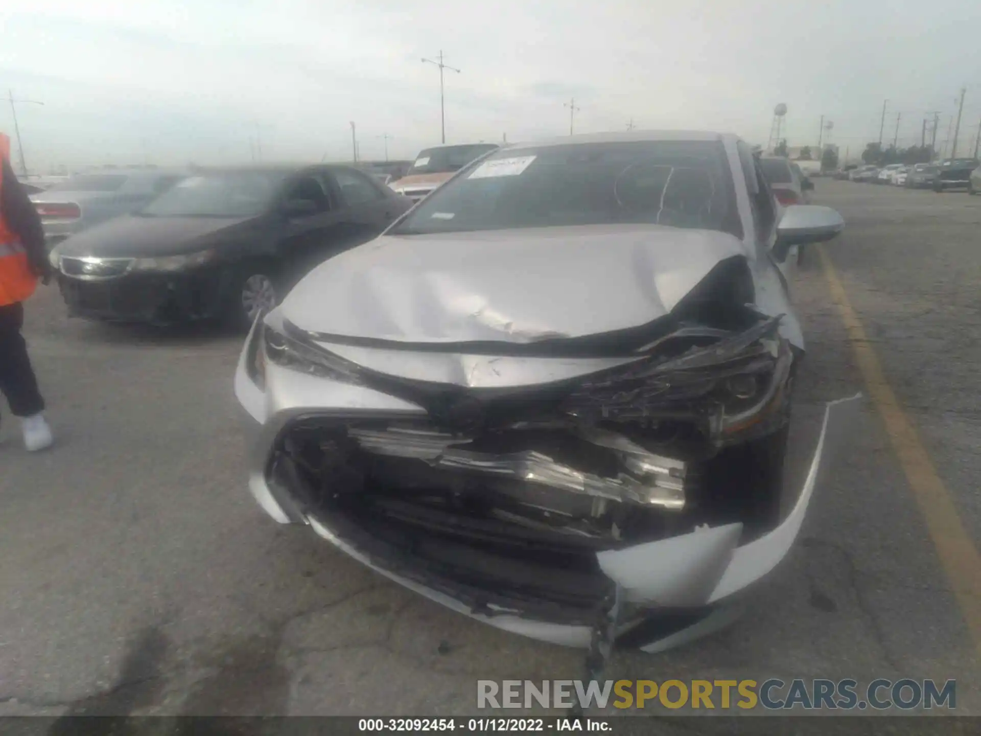 6 Photograph of a damaged car JTND4MBE7M3108198 TOYOTA COROLLA HATCHBACK 2021