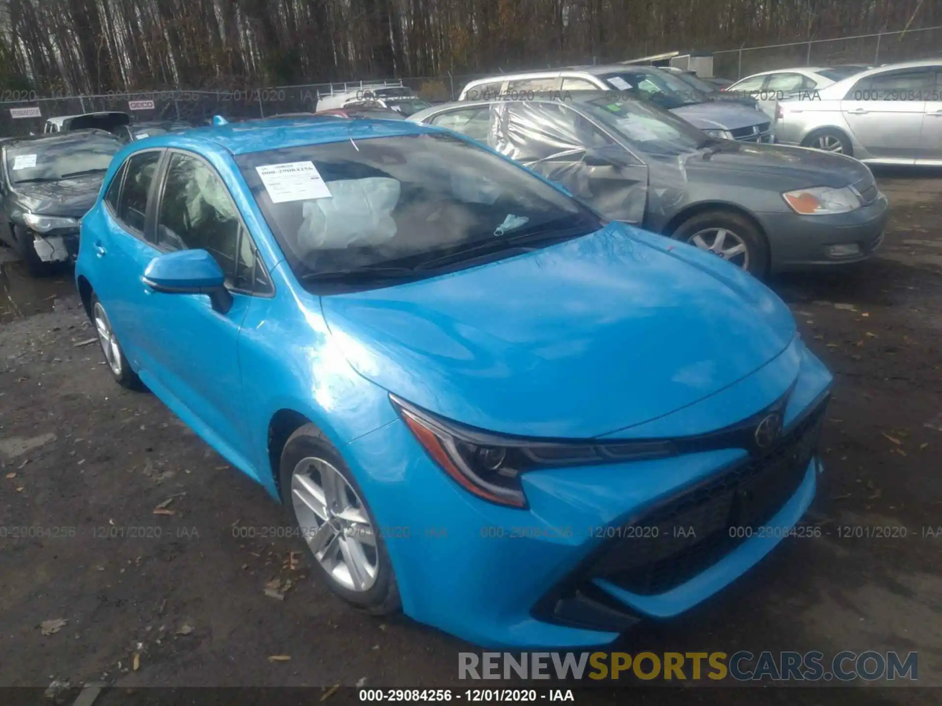 1 Photograph of a damaged car JTND4MBE7M3108427 TOYOTA COROLLA HATCHBACK 2021