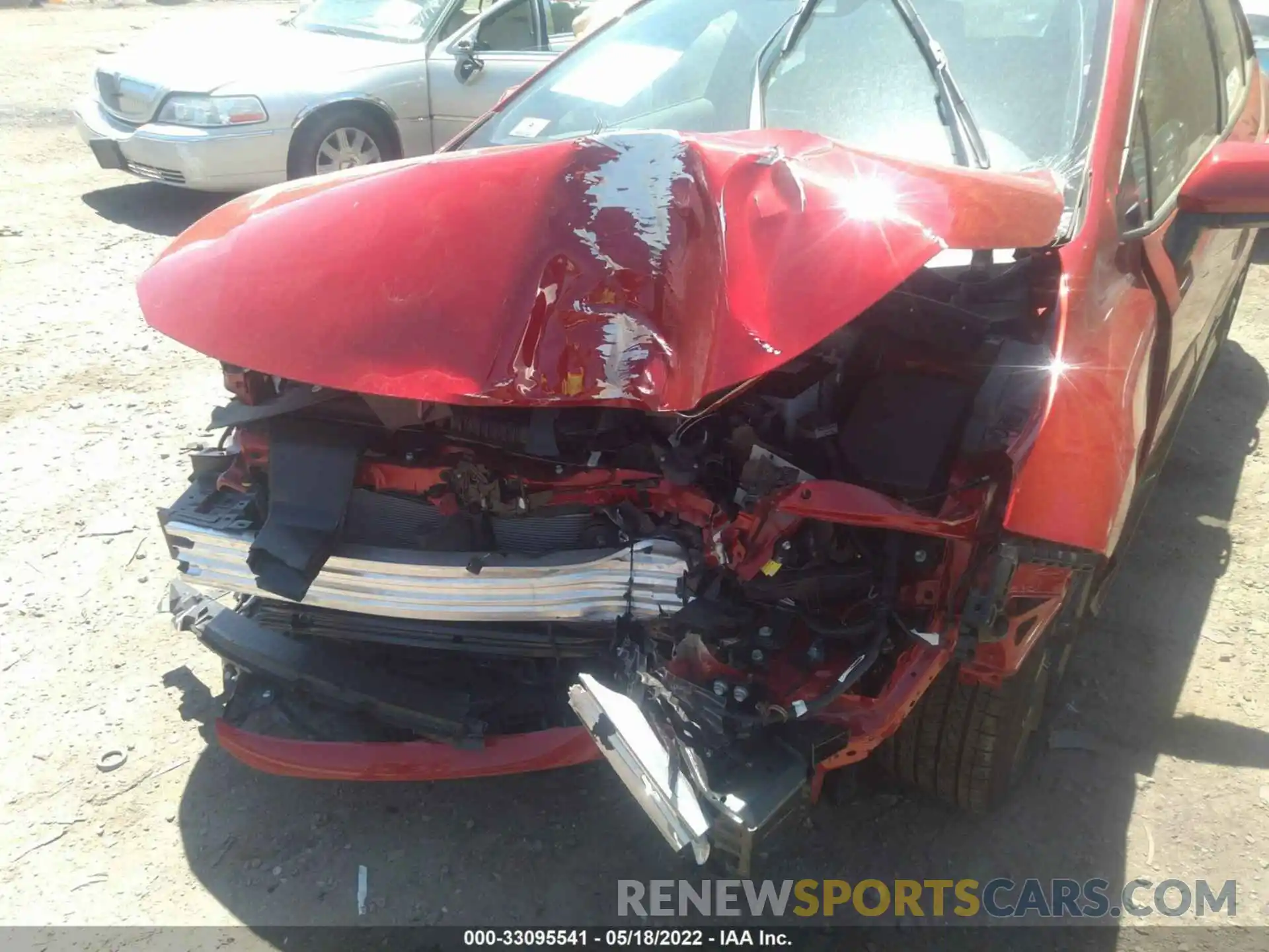 6 Photograph of a damaged car JTND4MBE8M3109182 TOYOTA COROLLA HATCHBACK 2021