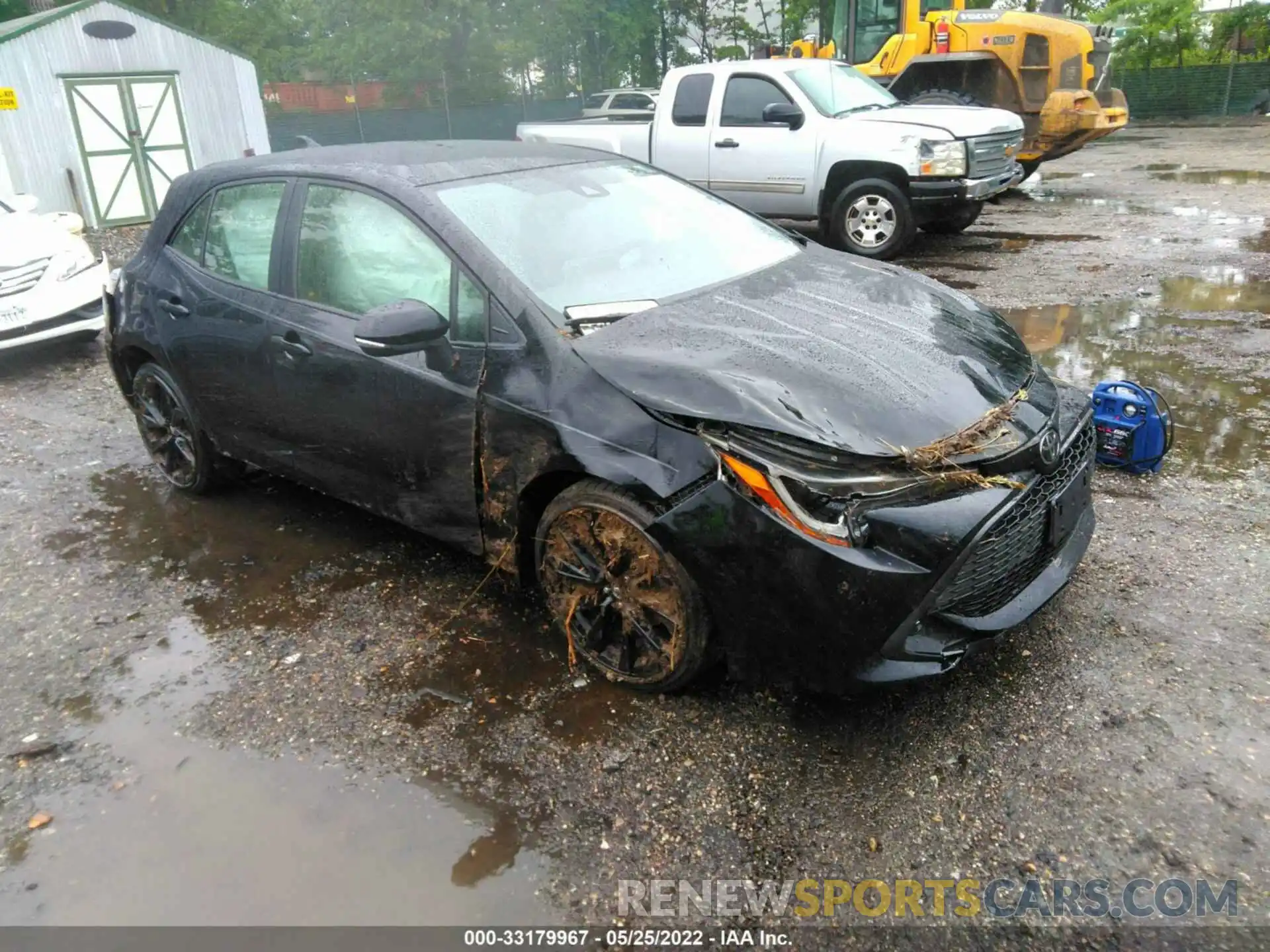 1 Photograph of a damaged car JTND4MBE8M3124717 TOYOTA COROLLA HATCHBACK 2021