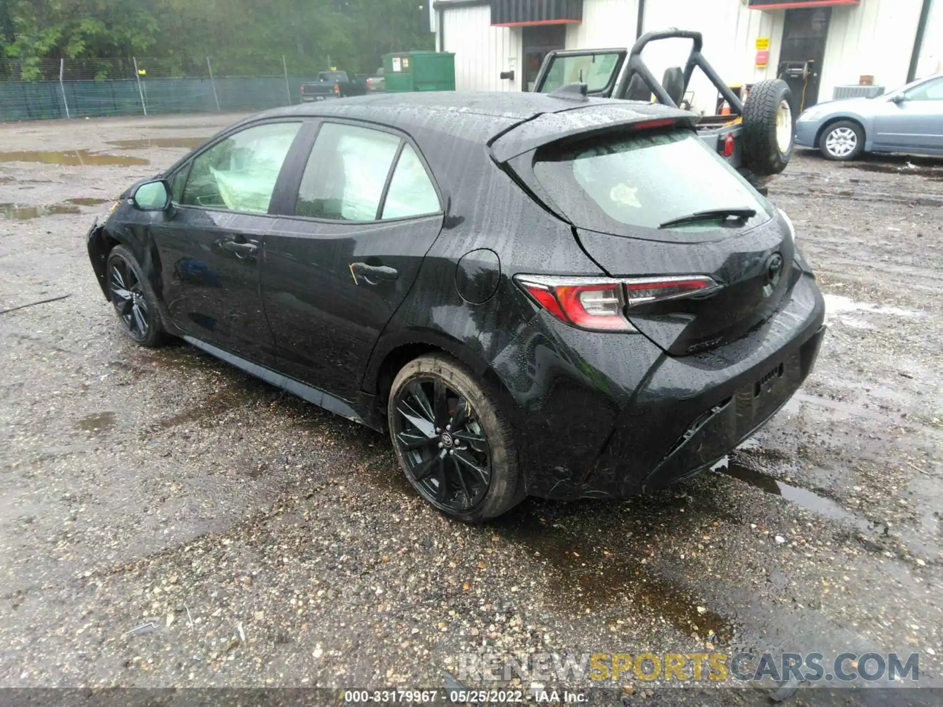 3 Photograph of a damaged car JTND4MBE8M3124717 TOYOTA COROLLA HATCHBACK 2021