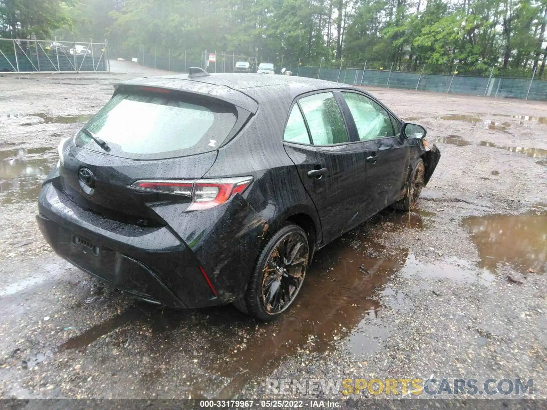 4 Photograph of a damaged car JTND4MBE8M3124717 TOYOTA COROLLA HATCHBACK 2021