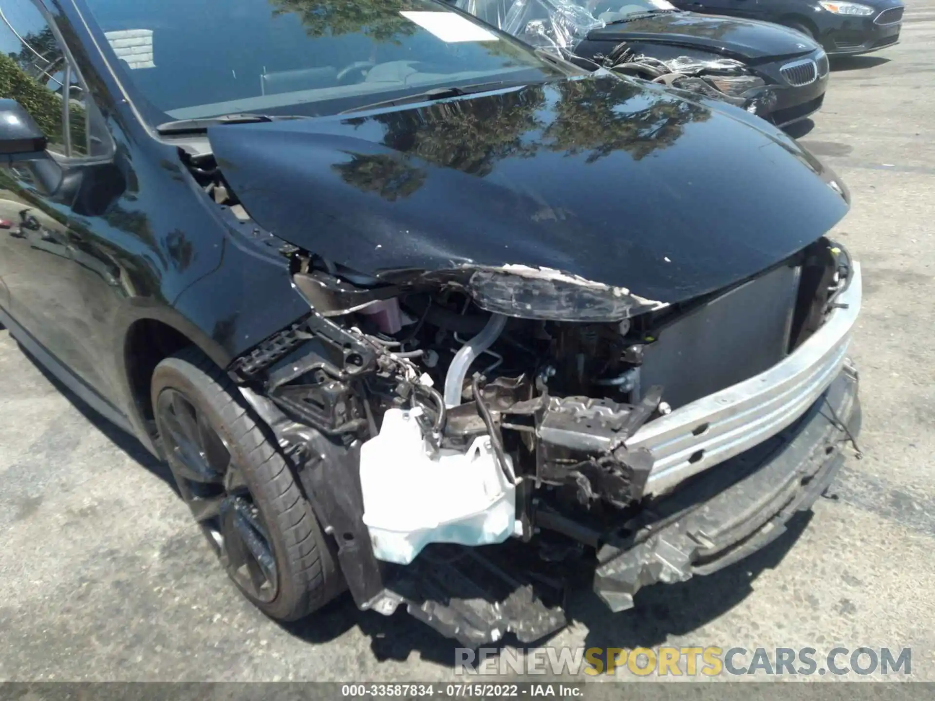 6 Photograph of a damaged car JTND4MBE8M3132395 TOYOTA COROLLA HATCHBACK 2021