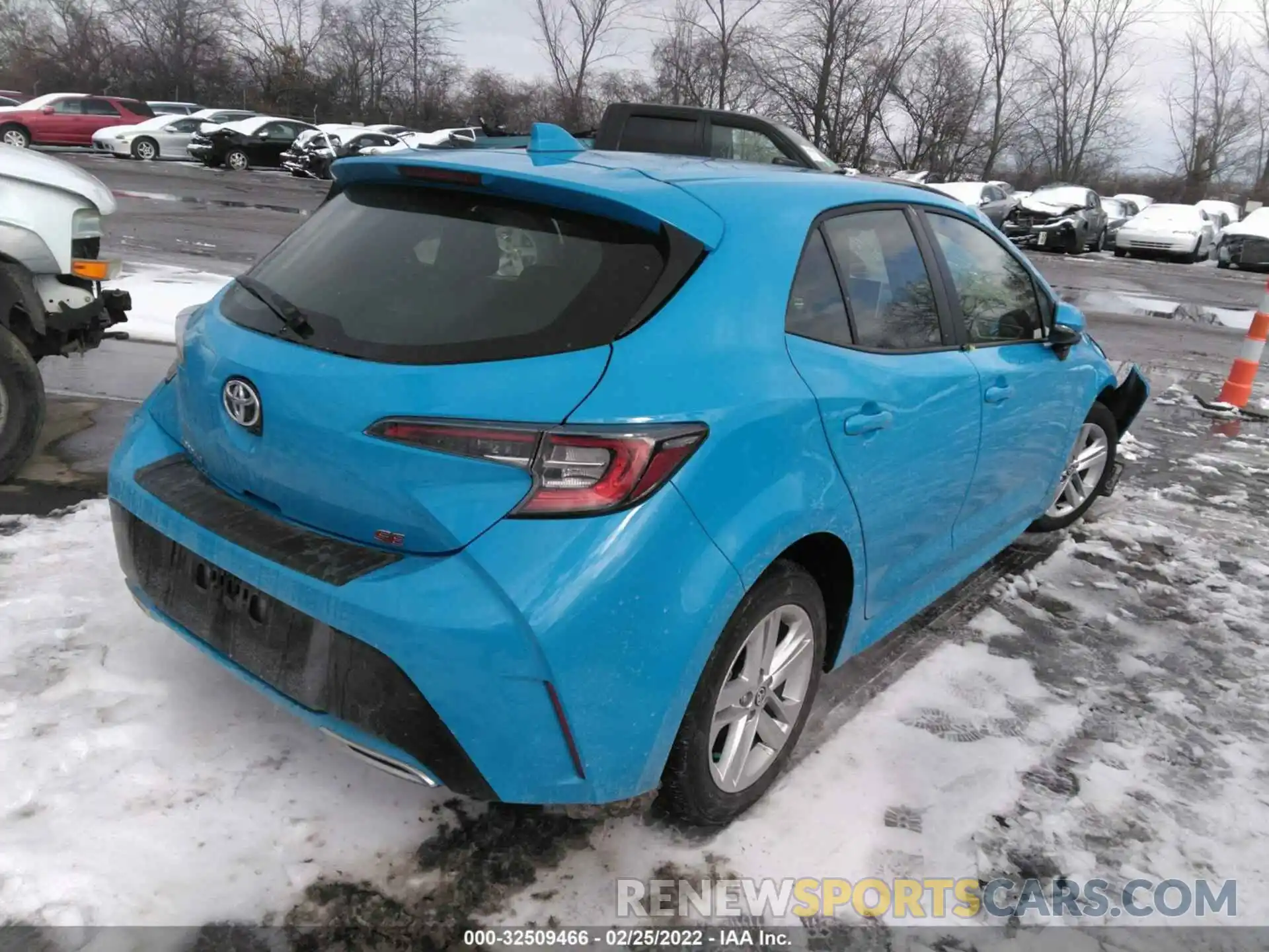 4 Photograph of a damaged car JTND4MBE8M3132641 TOYOTA COROLLA HATCHBACK 2021