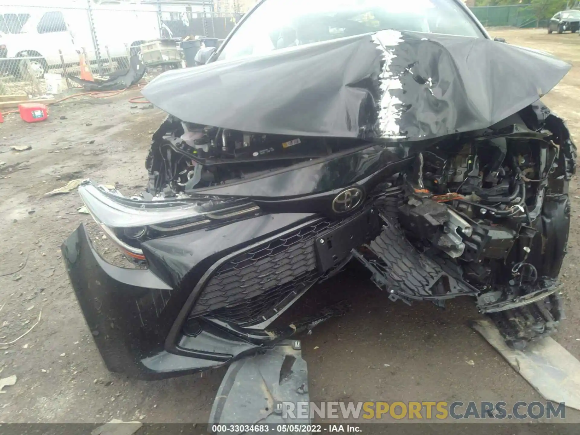 6 Photograph of a damaged car JTND4MBE9M3123575 TOYOTA COROLLA HATCHBACK 2021