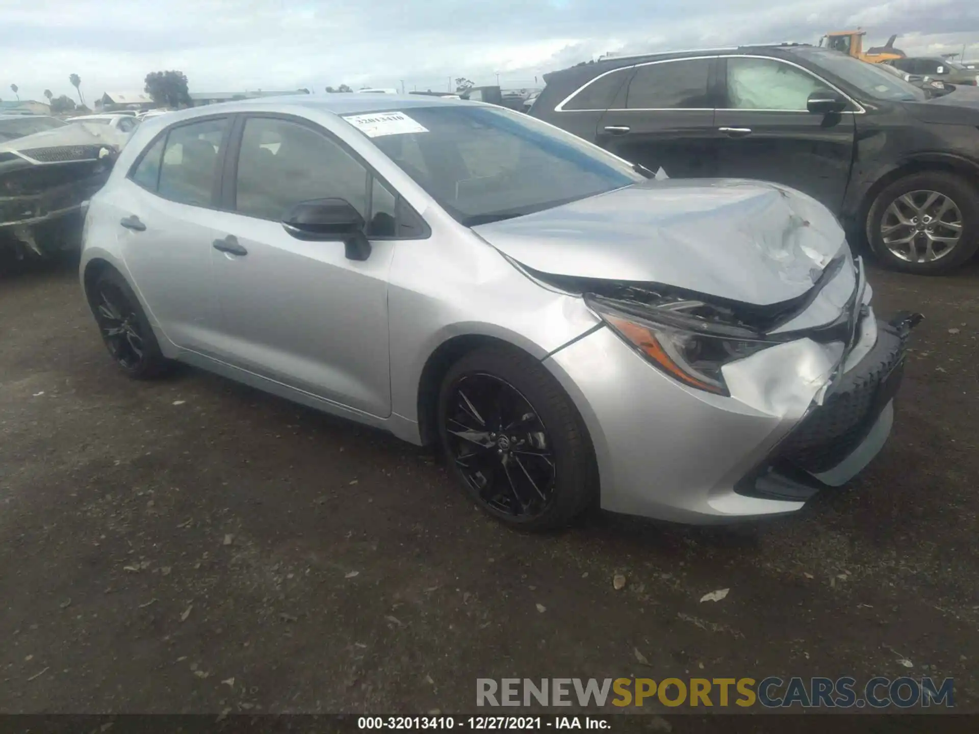 1 Photograph of a damaged car JTND4MBE9M3138027 TOYOTA COROLLA HATCHBACK 2021