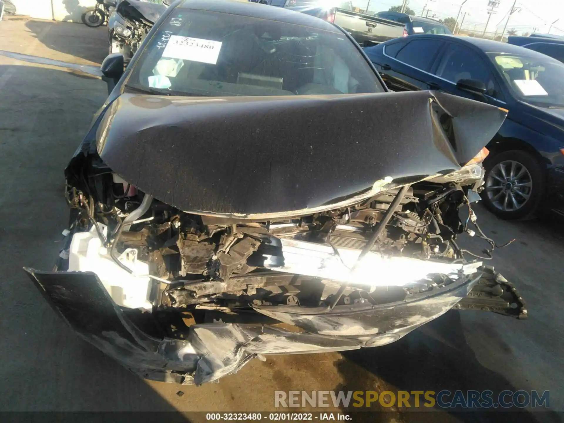 6 Photograph of a damaged car JTND4MBE9M3139159 TOYOTA COROLLA HATCHBACK 2021