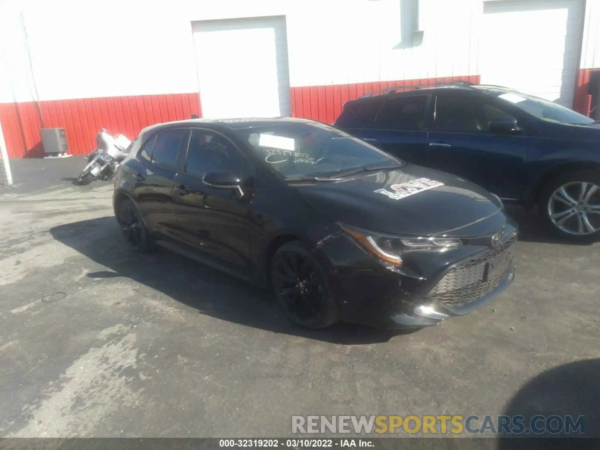 1 Photograph of a damaged car JTND4MBEXM3106879 TOYOTA COROLLA HATCHBACK 2021