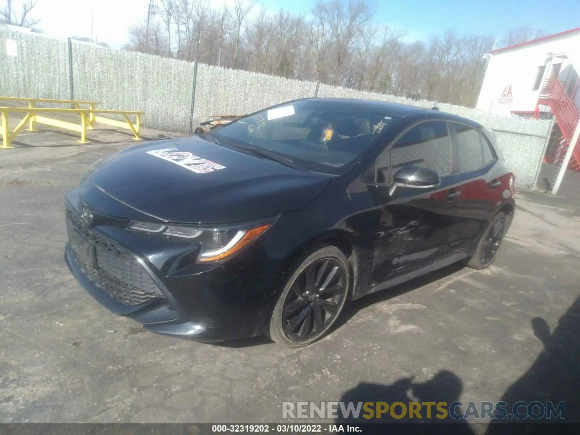 2 Photograph of a damaged car JTND4MBEXM3106879 TOYOTA COROLLA HATCHBACK 2021