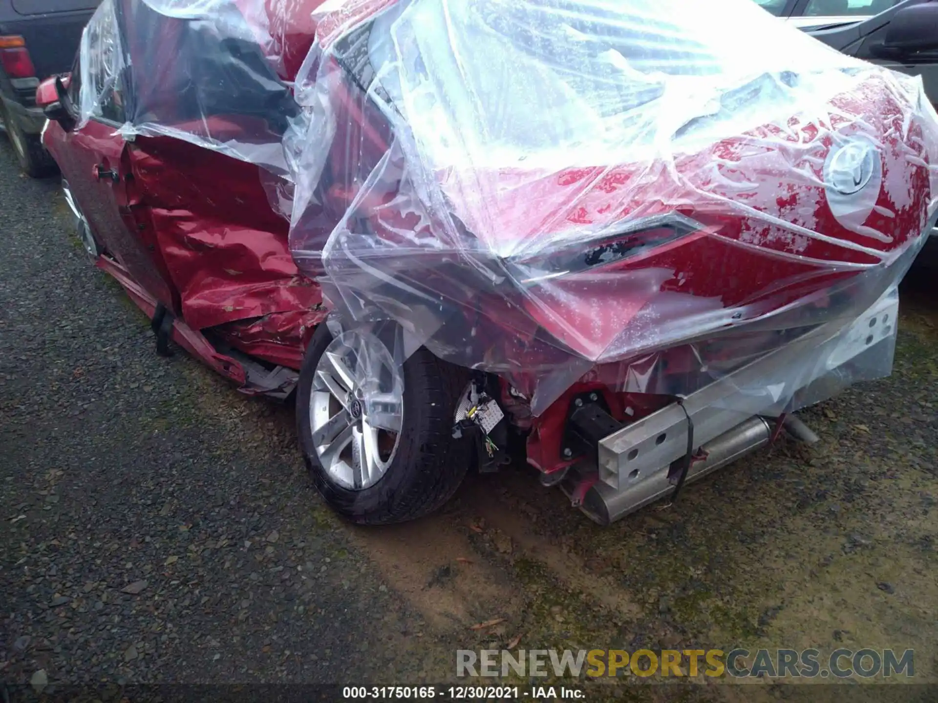 6 Photograph of a damaged car JTND4MBEXM3127182 TOYOTA COROLLA HATCHBACK 2021