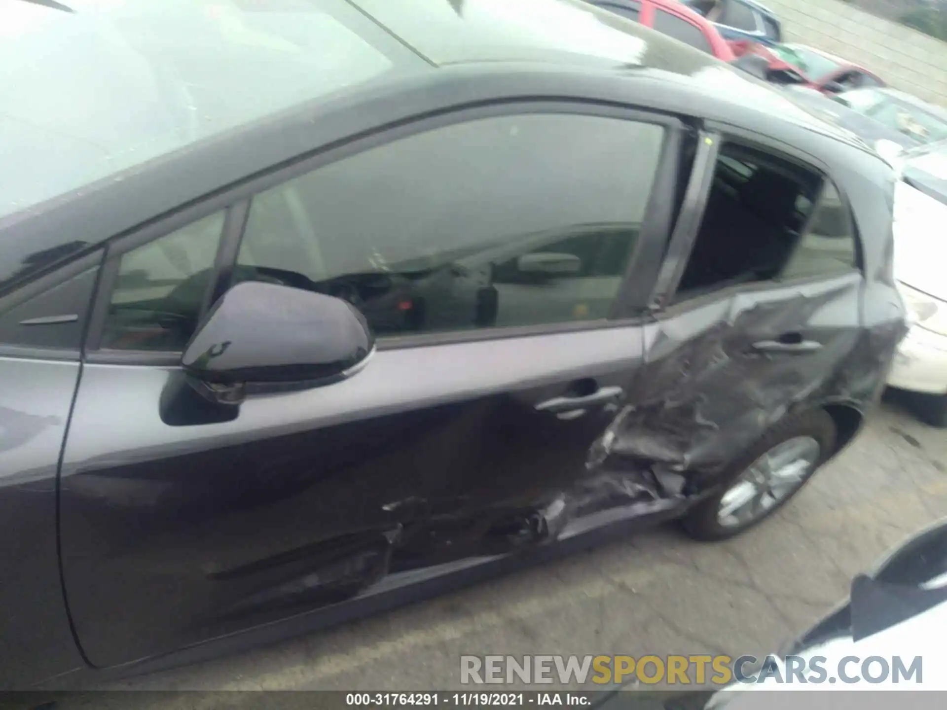 6 Photograph of a damaged car JTND4MBEXM3129756 TOYOTA COROLLA HATCHBACK 2021