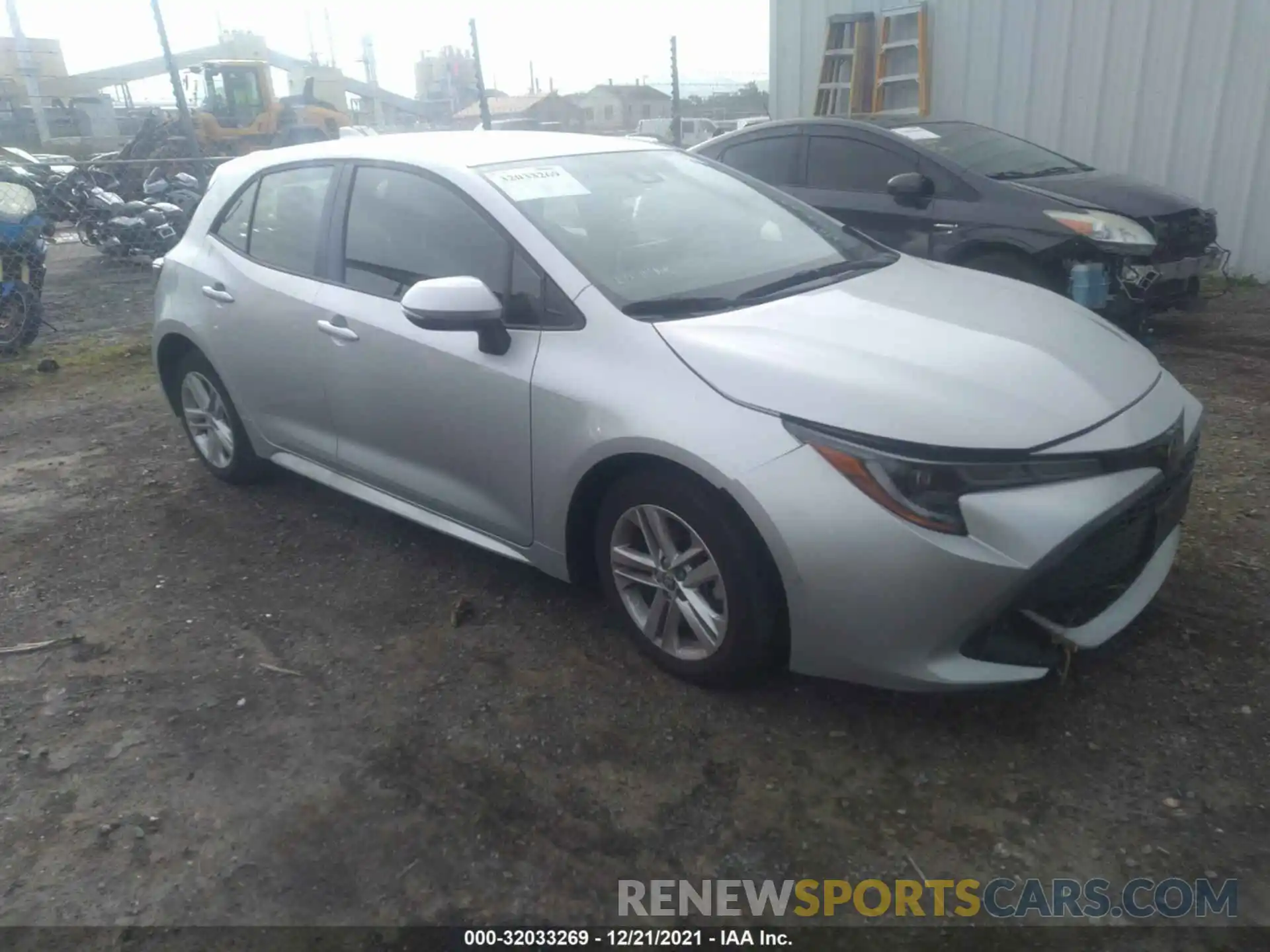 1 Photograph of a damaged car JTND4MBEXM3130888 TOYOTA COROLLA HATCHBACK 2021