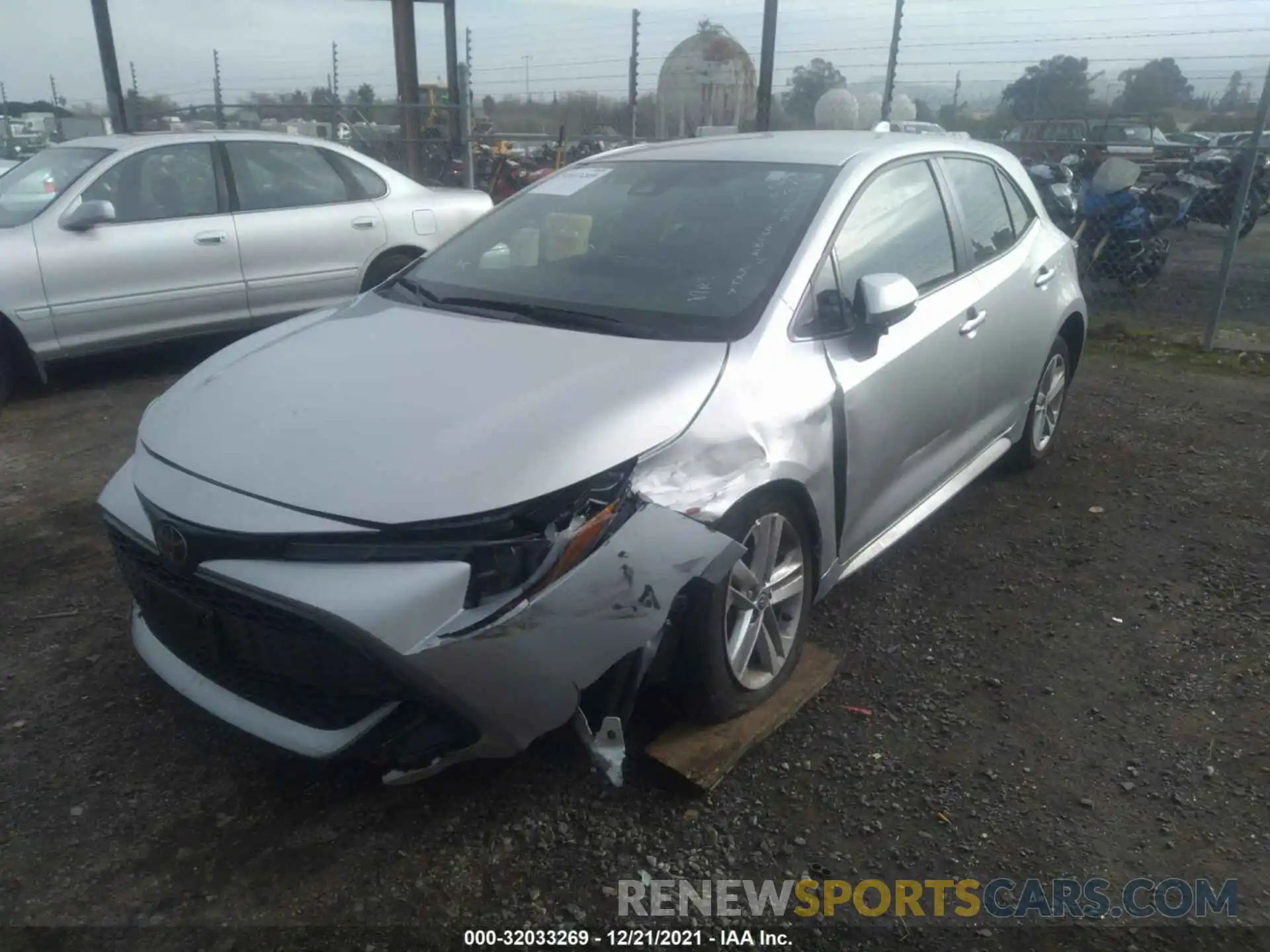 6 Photograph of a damaged car JTND4MBEXM3130888 TOYOTA COROLLA HATCHBACK 2021