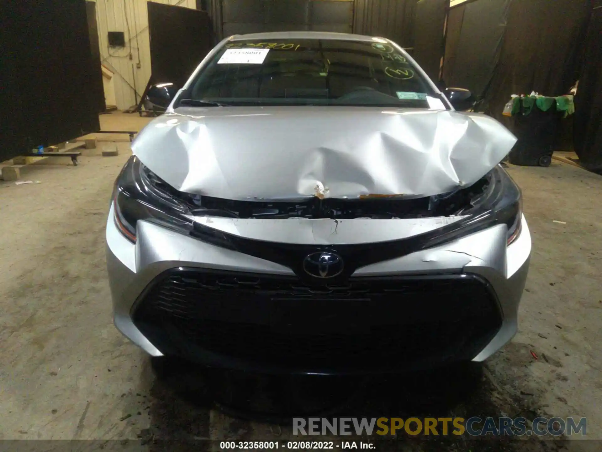 6 Photograph of a damaged car JTND4MBEXM3131880 TOYOTA COROLLA HATCHBACK 2021