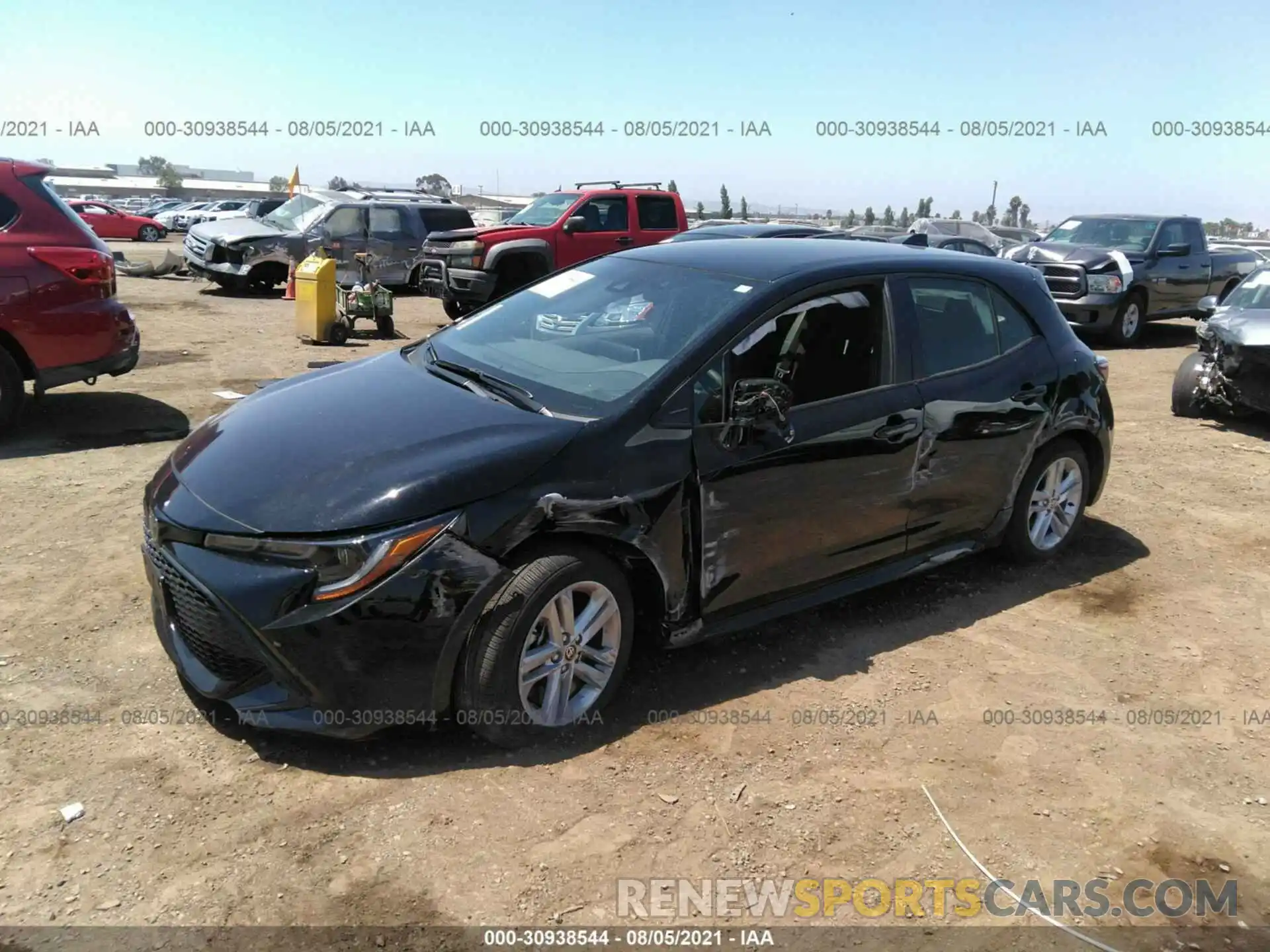 6 Photograph of a damaged car JTND4MBEXM3136576 TOYOTA COROLLA HATCHBACK 2021