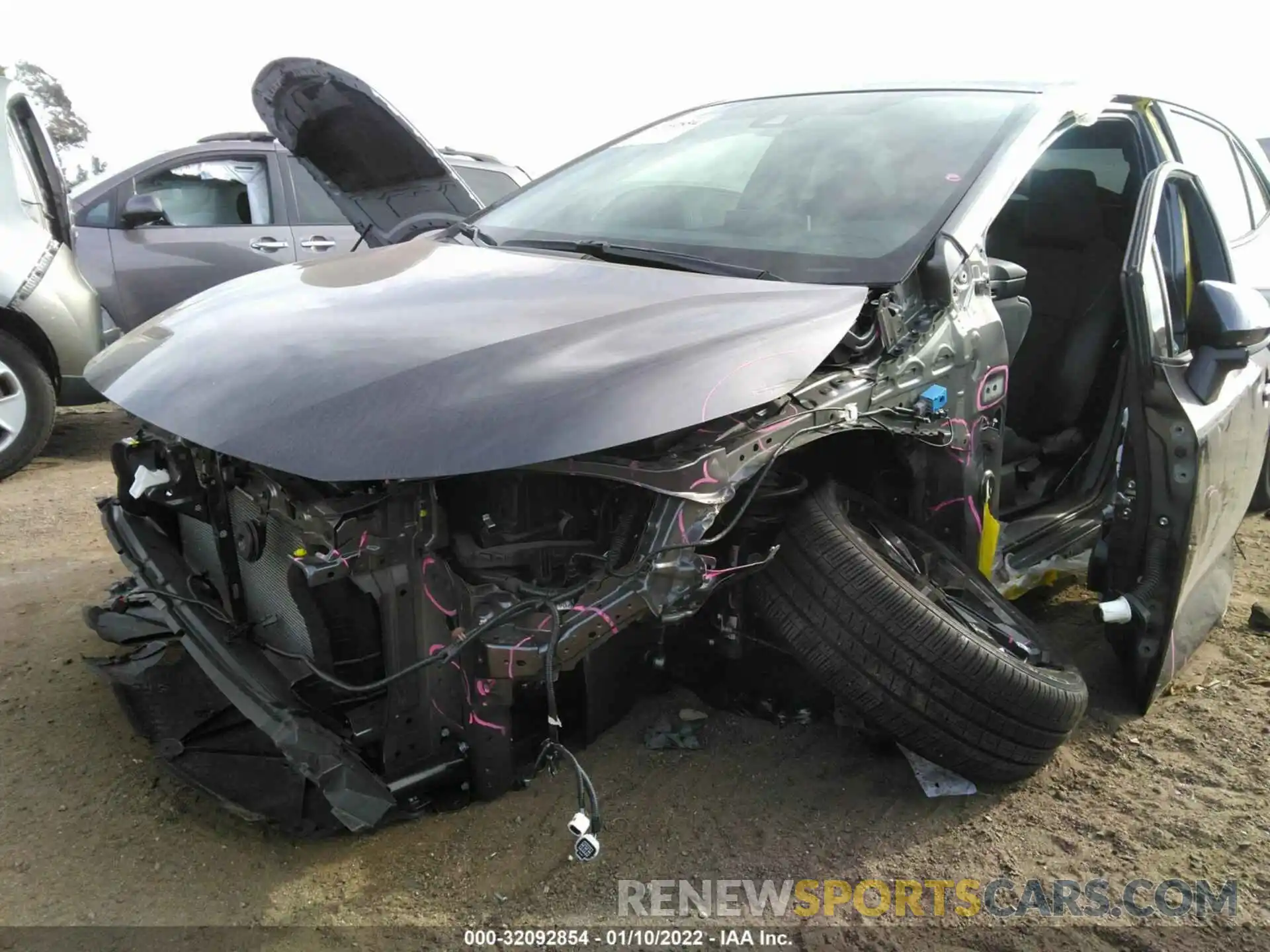 6 Photograph of a damaged car JTND4MBEXM3140773 TOYOTA COROLLA HATCHBACK 2021