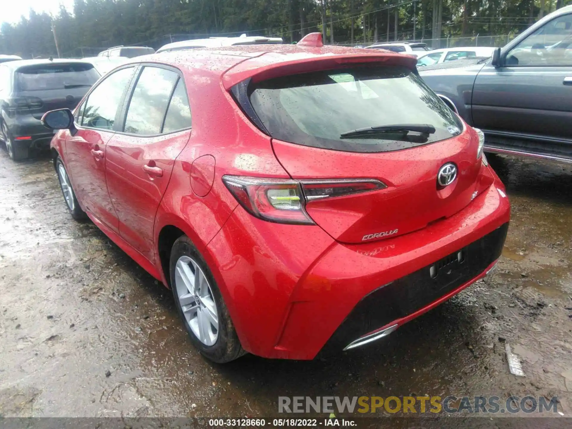 3 Photograph of a damaged car JTND4MBEXM3145388 TOYOTA COROLLA HATCHBACK 2021