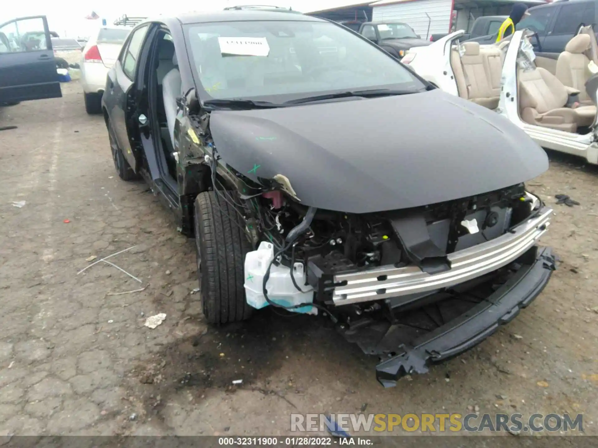 6 Photograph of a damaged car JTNA4MBE3N3154809 TOYOTA COROLLA HATCHBACK 2022